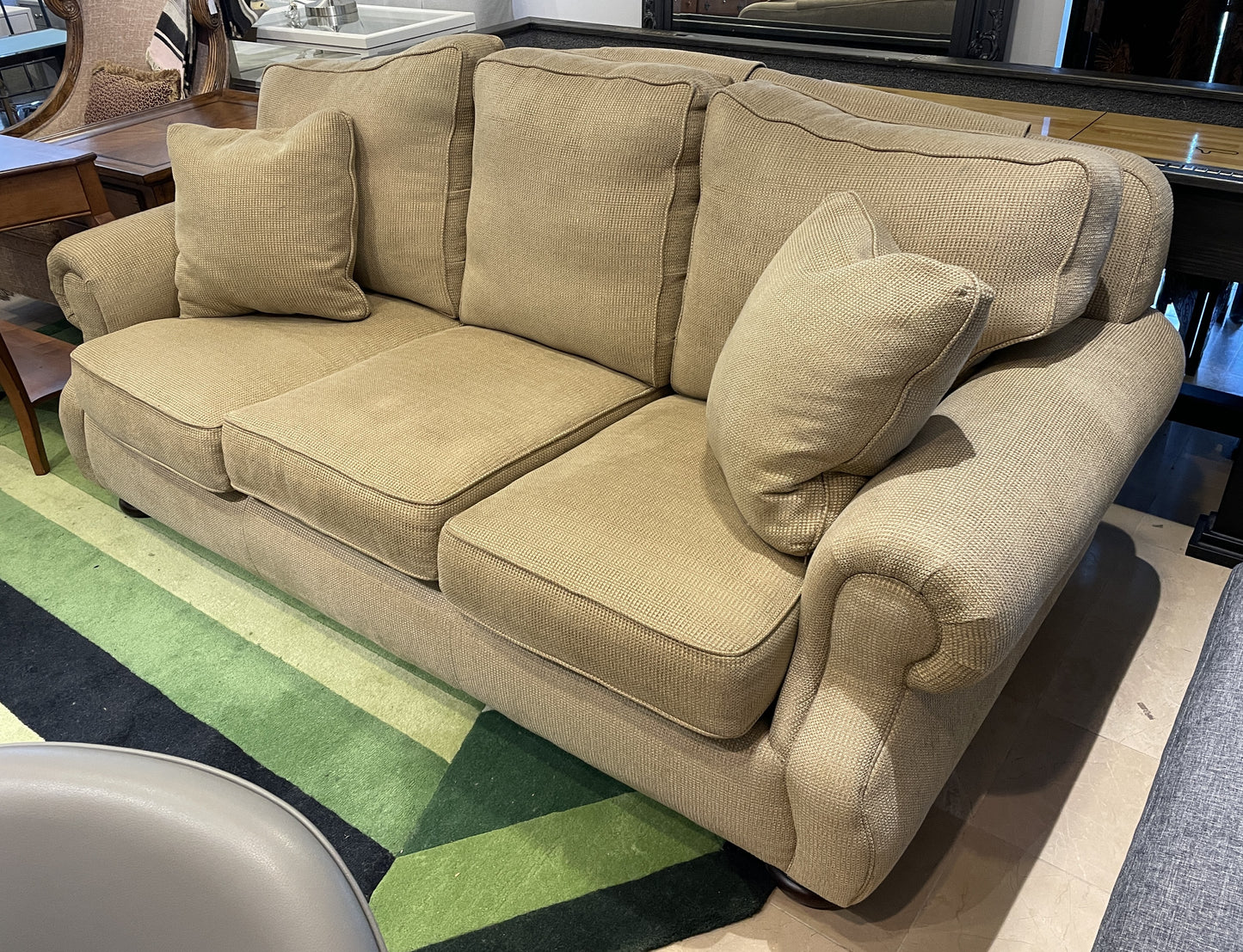 Hancock and Moore Upholstered "September" Sofa, AS IS (0N6002)
