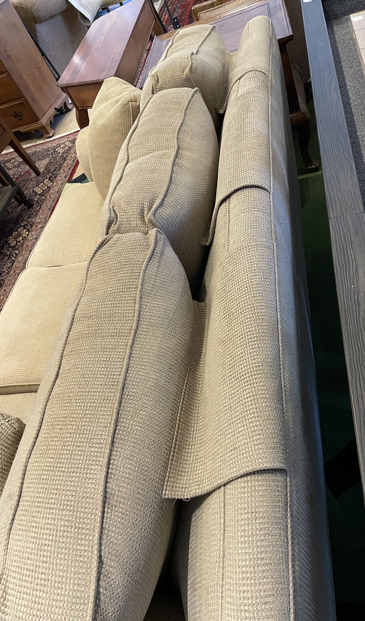 Hancock and Moore Upholstered "September" Sofa, AS IS (0N6002)