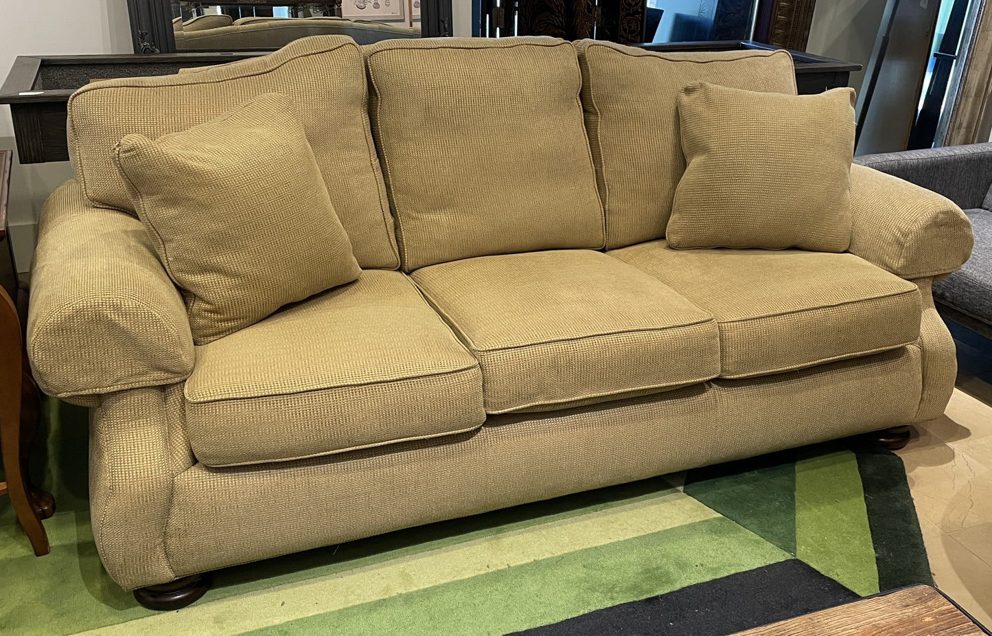 Hancock and Moore Upholstered "September" Sofa, AS IS (0N6002)
