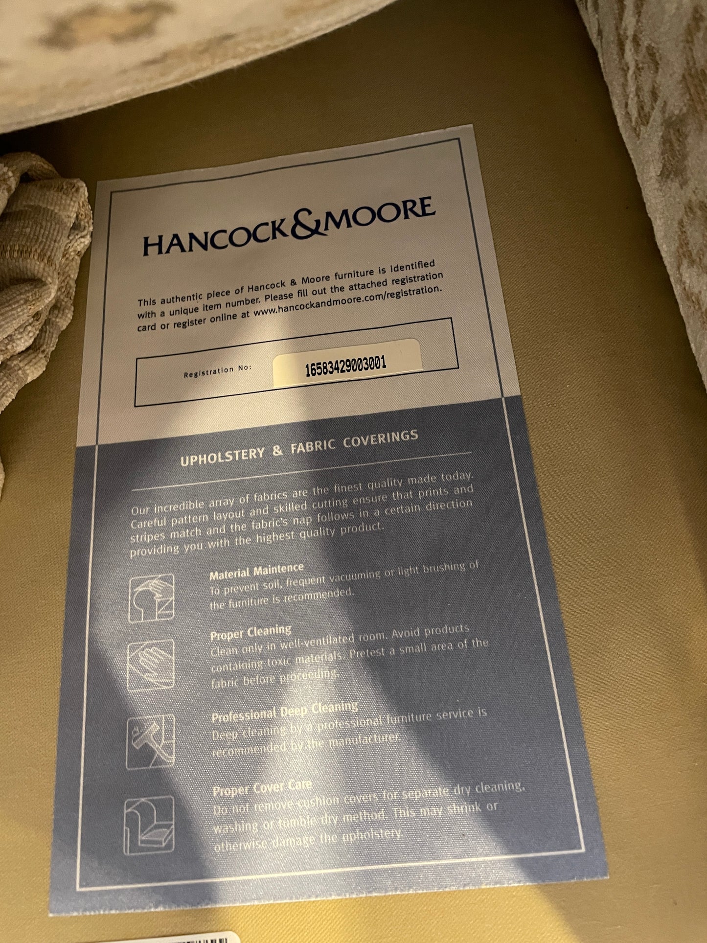 Hancock and Moore Oversized "September" Chair (0N6003)