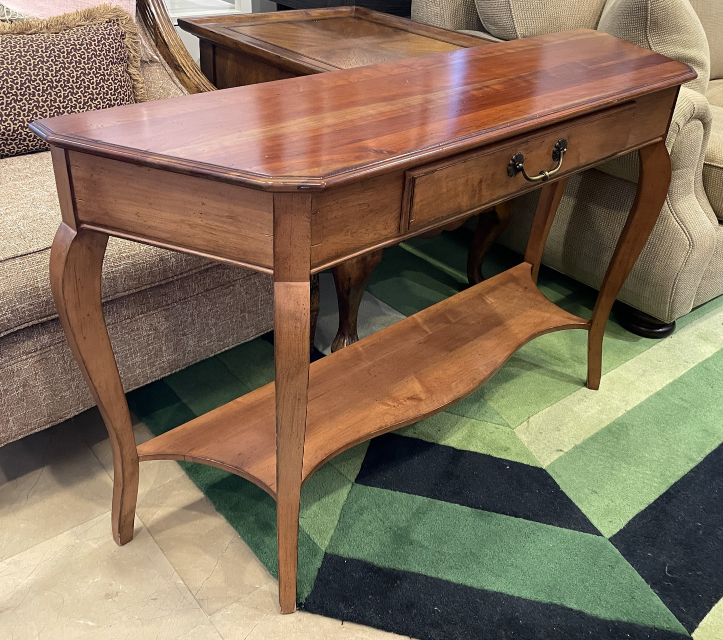 Superior Furniture Company Maple Console Table (0N6004)