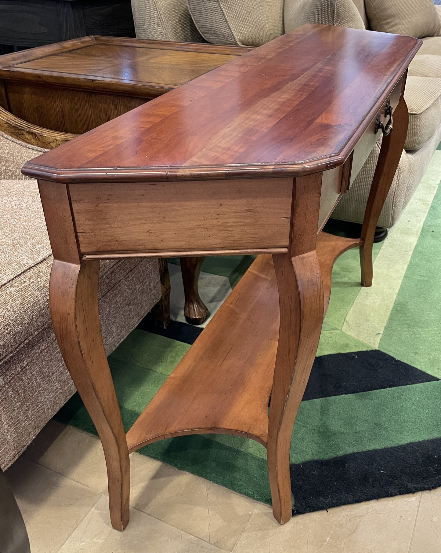 Superior Furniture Company Maple Console Table (0N6004)