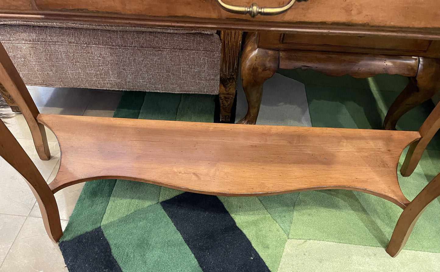 Superior Furniture Company Maple Console Table (0N6004)
