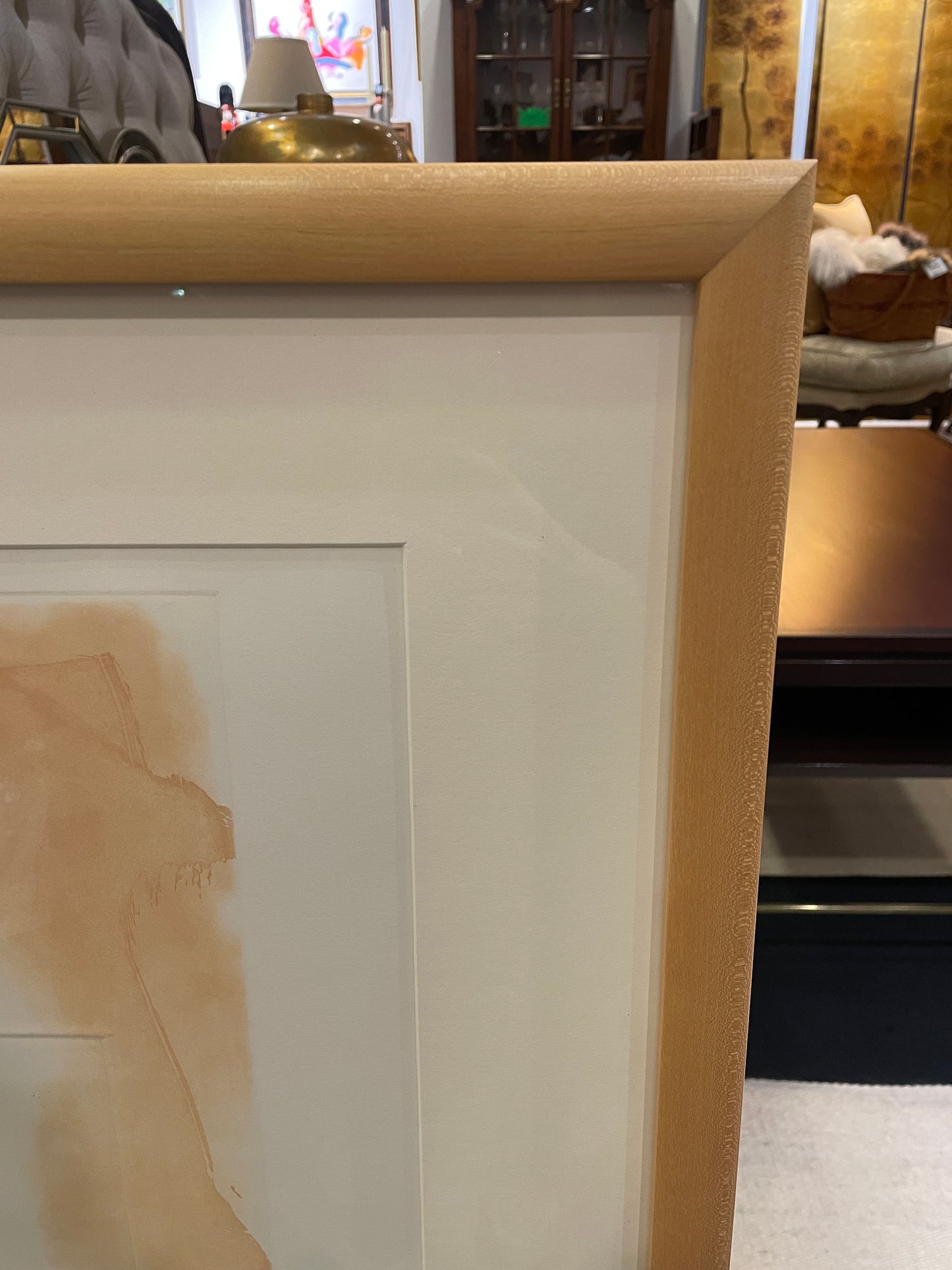 Eric Fischl (c1989) "Dark Figure" 59/100 Aquatint (0JL003)