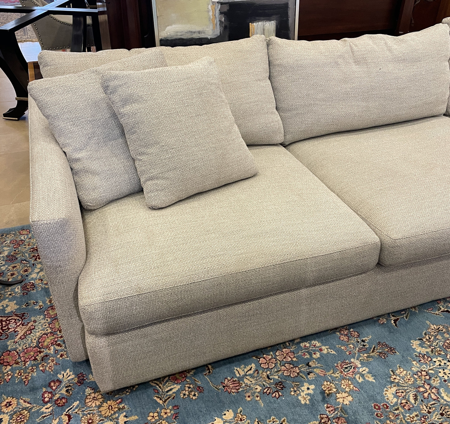 Crate and Barrel Lounge L Shaped Sofa (0N5001)