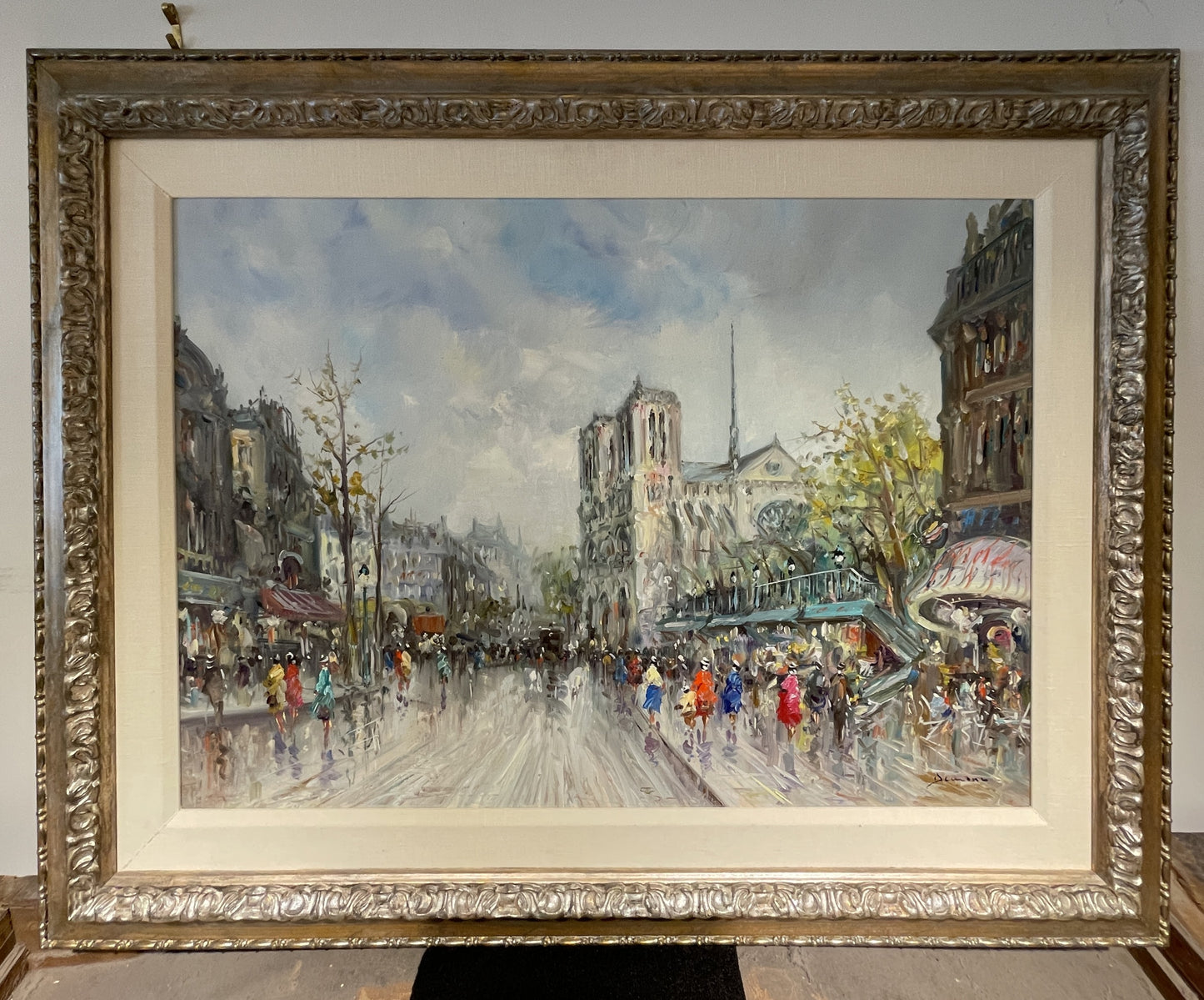 Salvadore Demone (b. 1928) Paris Street Scene (0N5009)