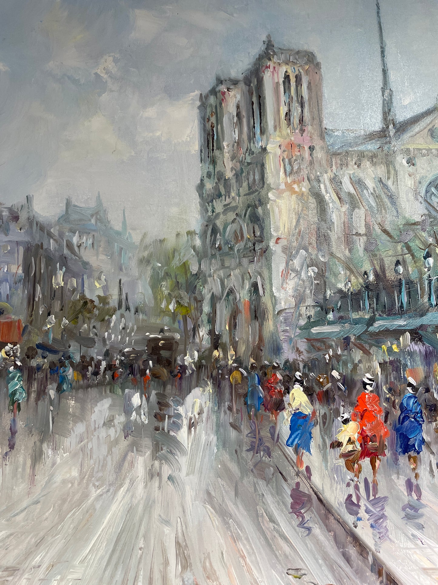 Salvadore Demone (b. 1928) Paris Street Scene (0N5009)