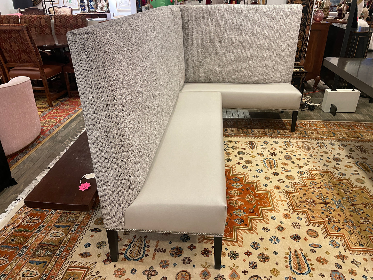 Custom Banquette, two section (0JC00B)