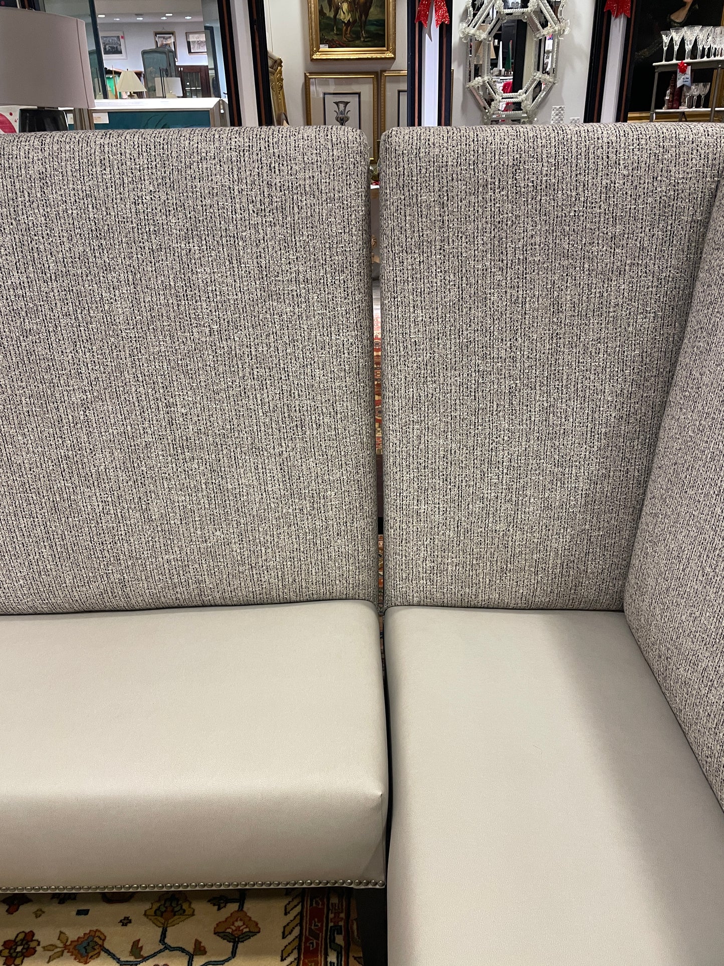 Custom Banquette, two section (0JC00B)