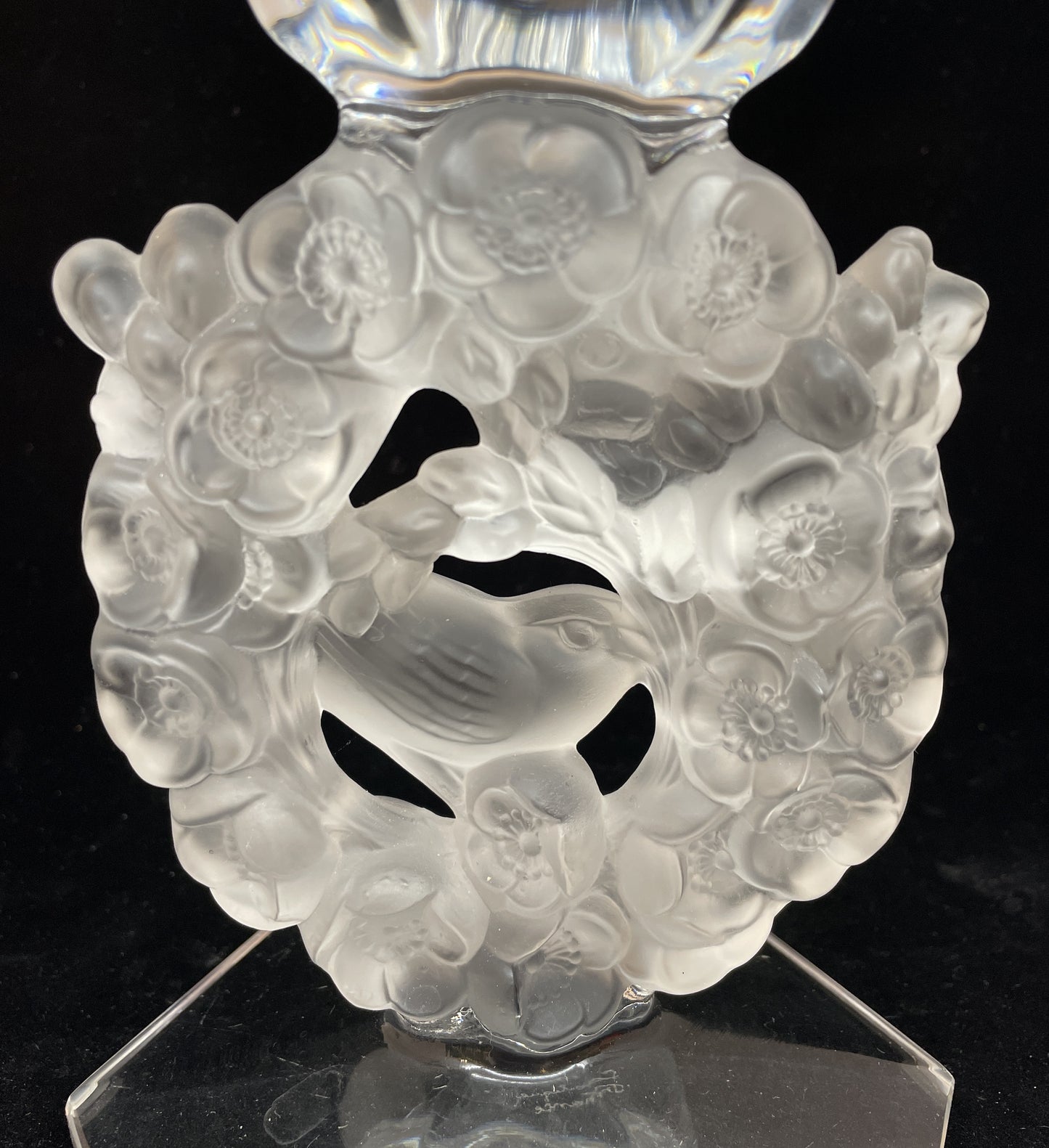 Lalique Mesanges Vase (0B500M)