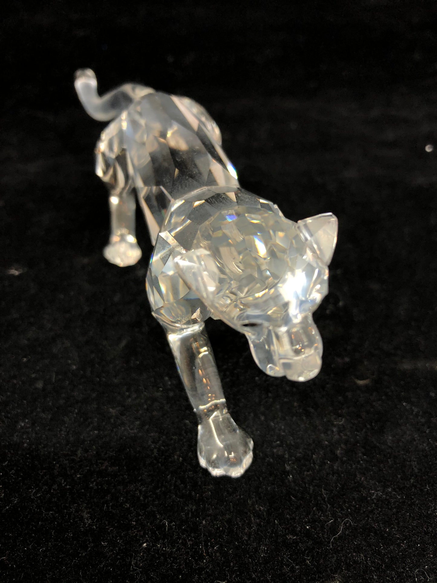 Swarovski "African Wildlife" Leopard Crystal Figurine