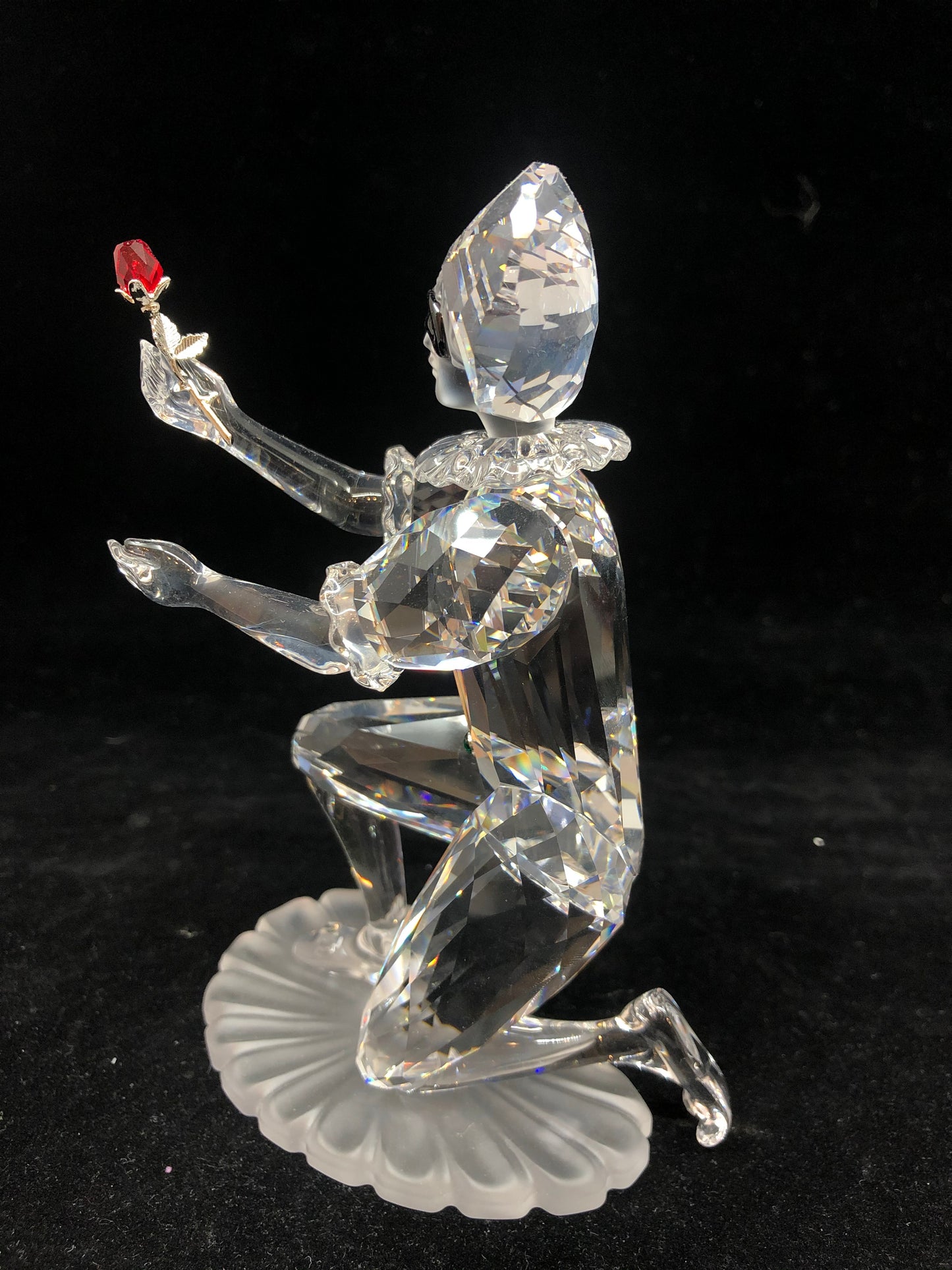 Swarovski "Masquerade" Harlequin SCS 2001 Crystal Figurine
