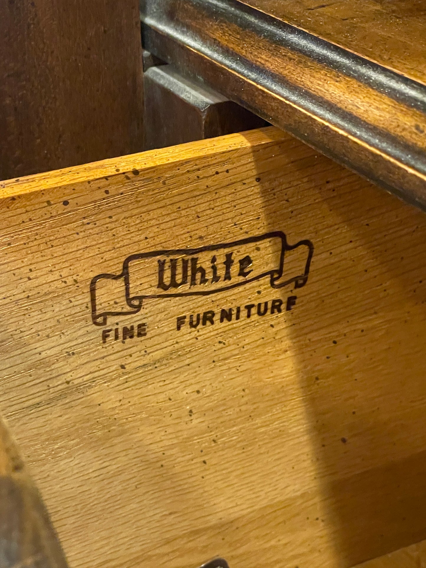 White Furniture Company Chinoiserie Bedroom Suite, AS IS (0JO007)