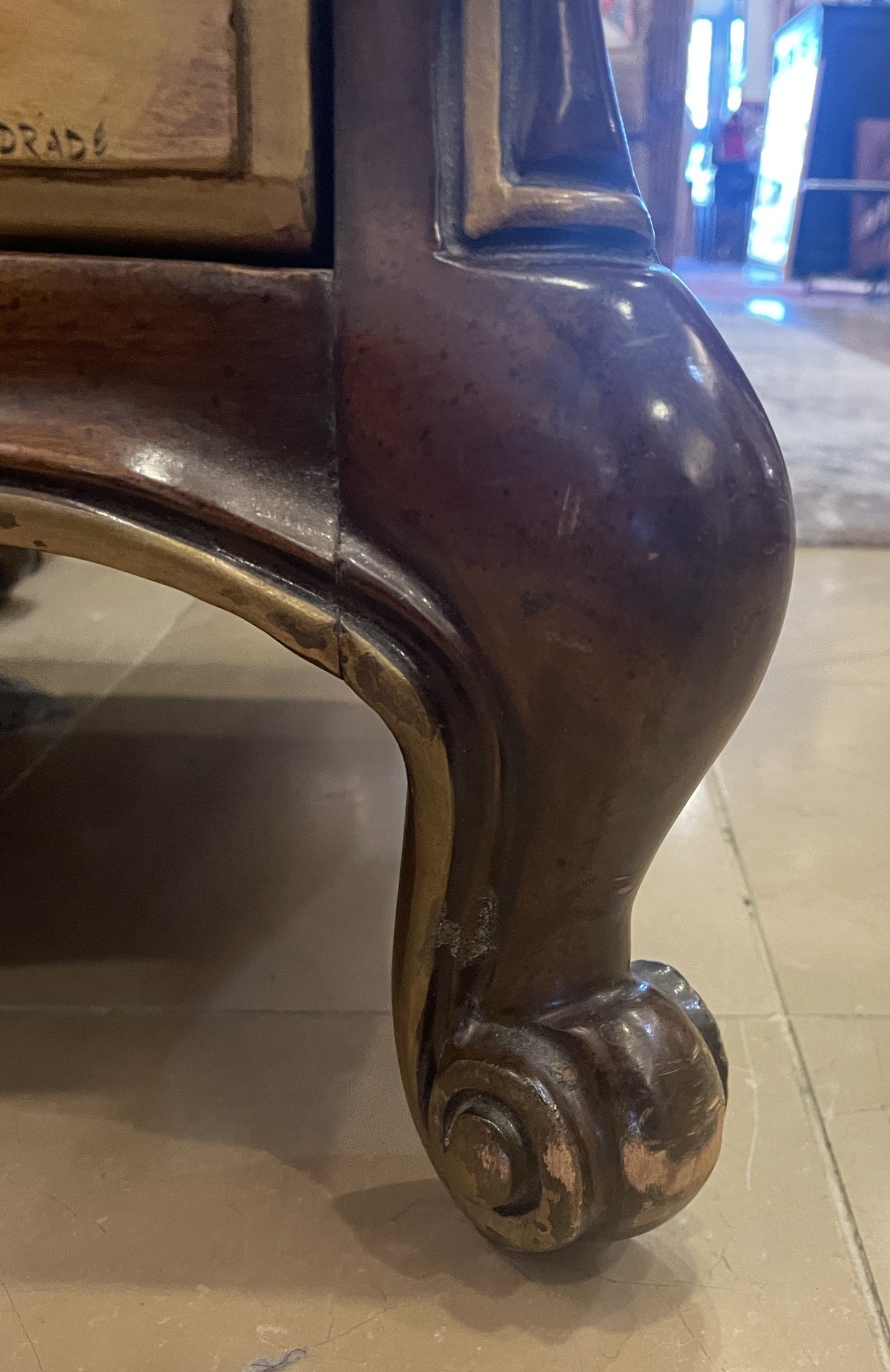 White Furniture Company Chinoiserie Bedroom Suite, AS IS (0JO007)