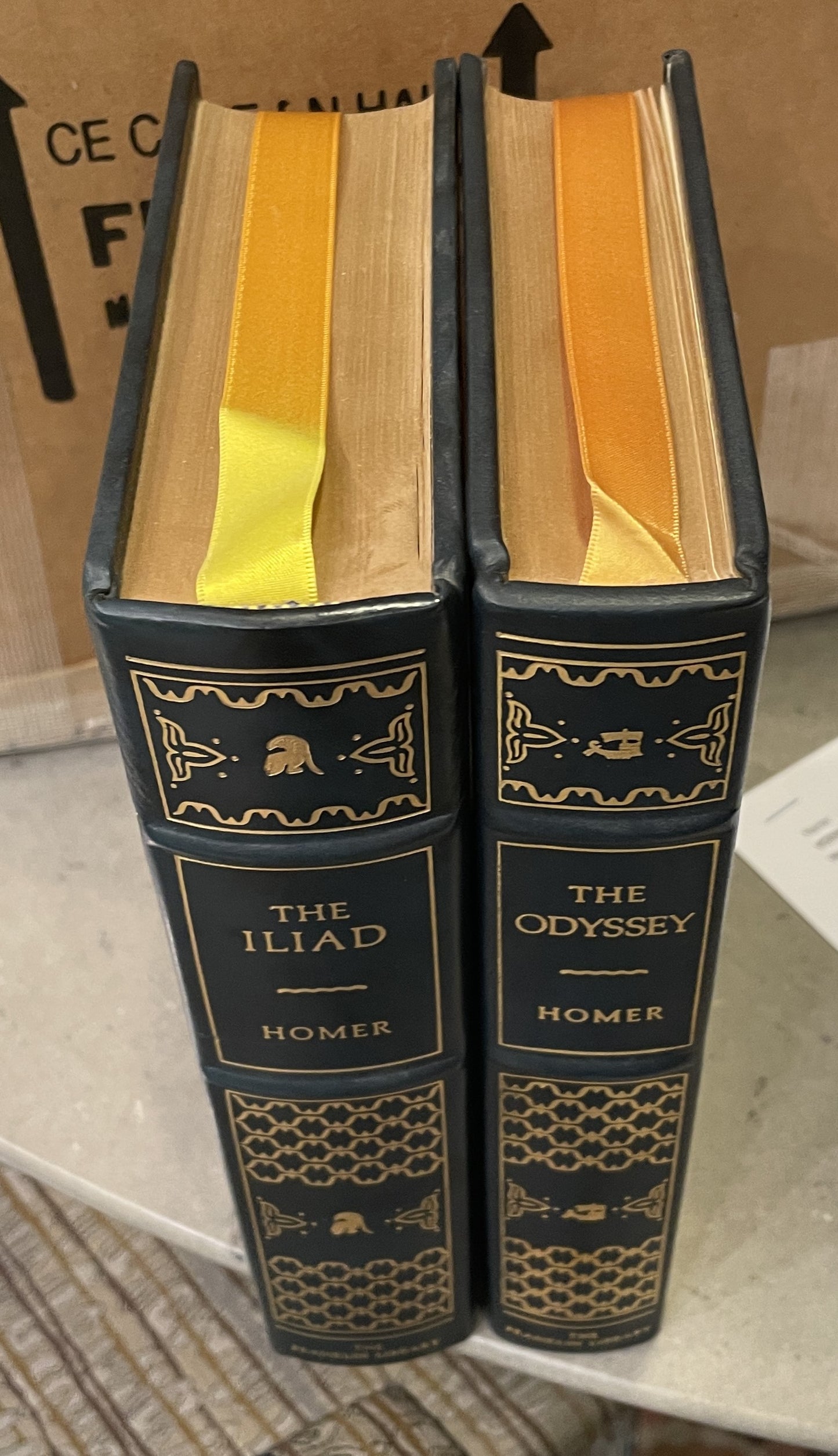 Franklin Library The Iliad and The Odyssey, a set (0MJ00E)