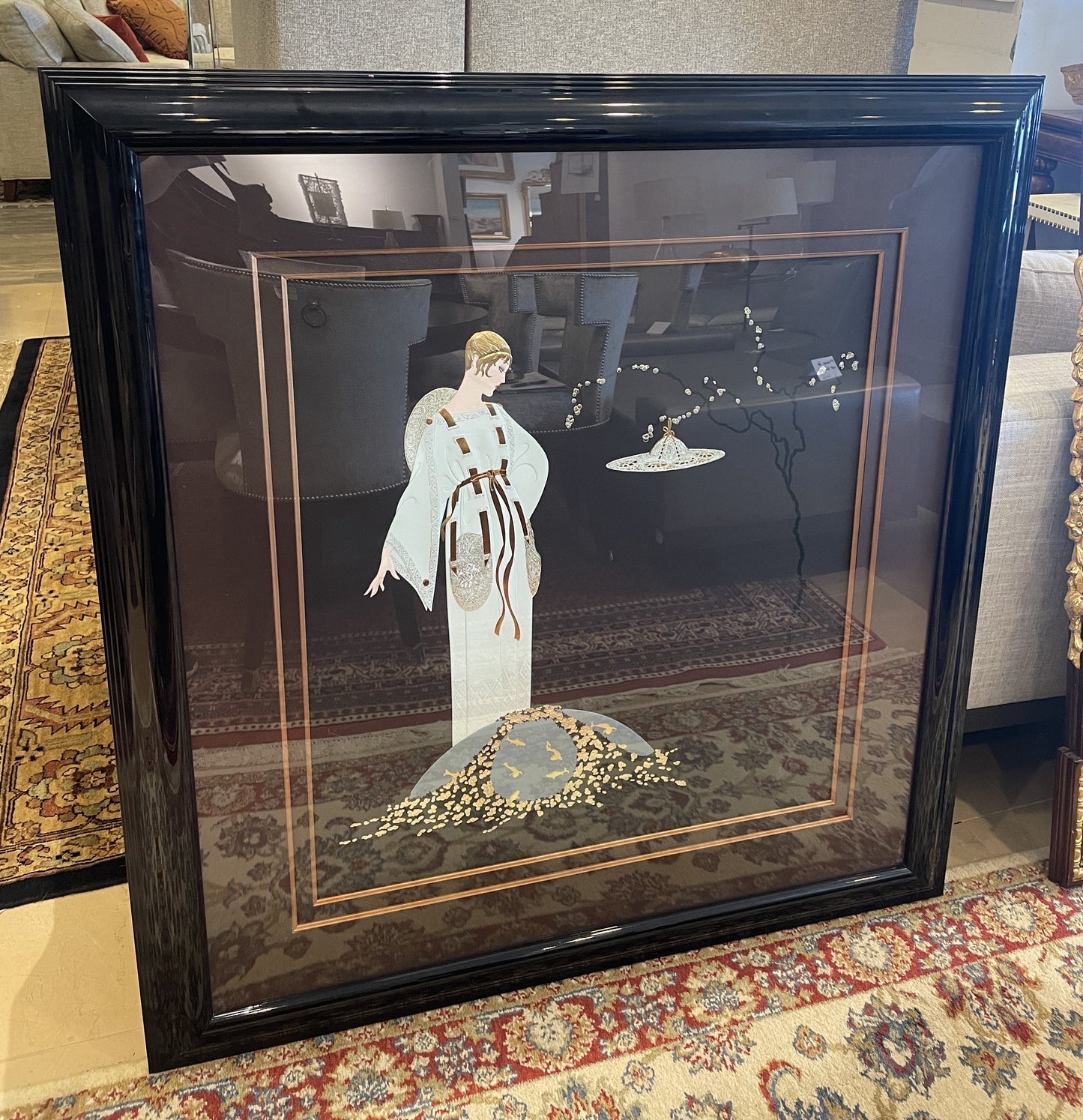 Erte (Romain de Tirtoff, Russian/French, 1892-1990) "Moon Garden" Limited Edition 152/200 (02J00K)