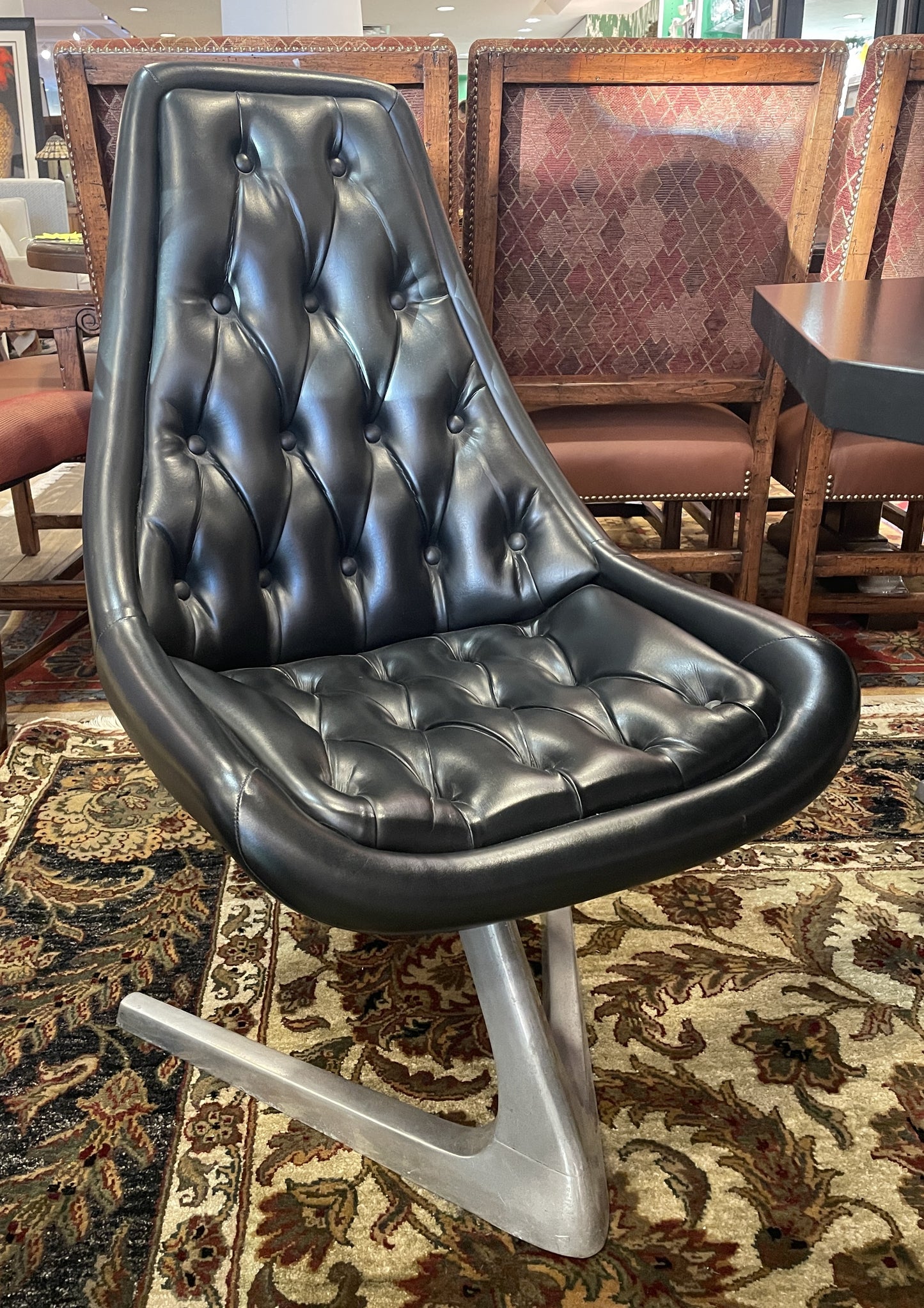 Vladimir Kagan for Chromecraft "Sculpta" Table and Chairs, Star Trek (0JO002)