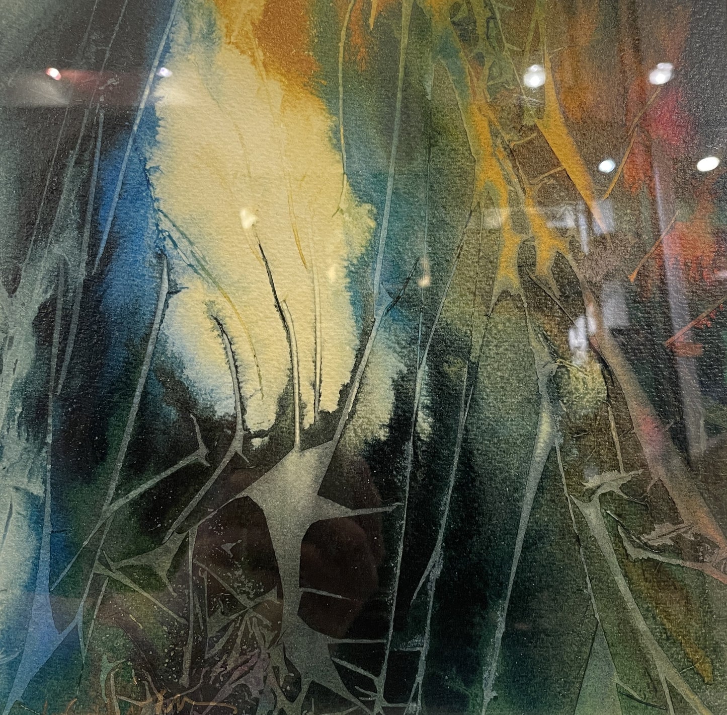 Mary Sullivan (1937-2024) Ink "Forest Primeval" (0N9005)