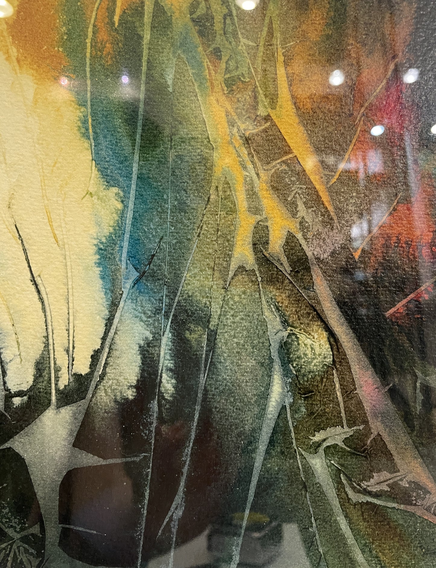 Mary Sullivan (1937-2024) Ink "Forest Primeval" (0N9005)
