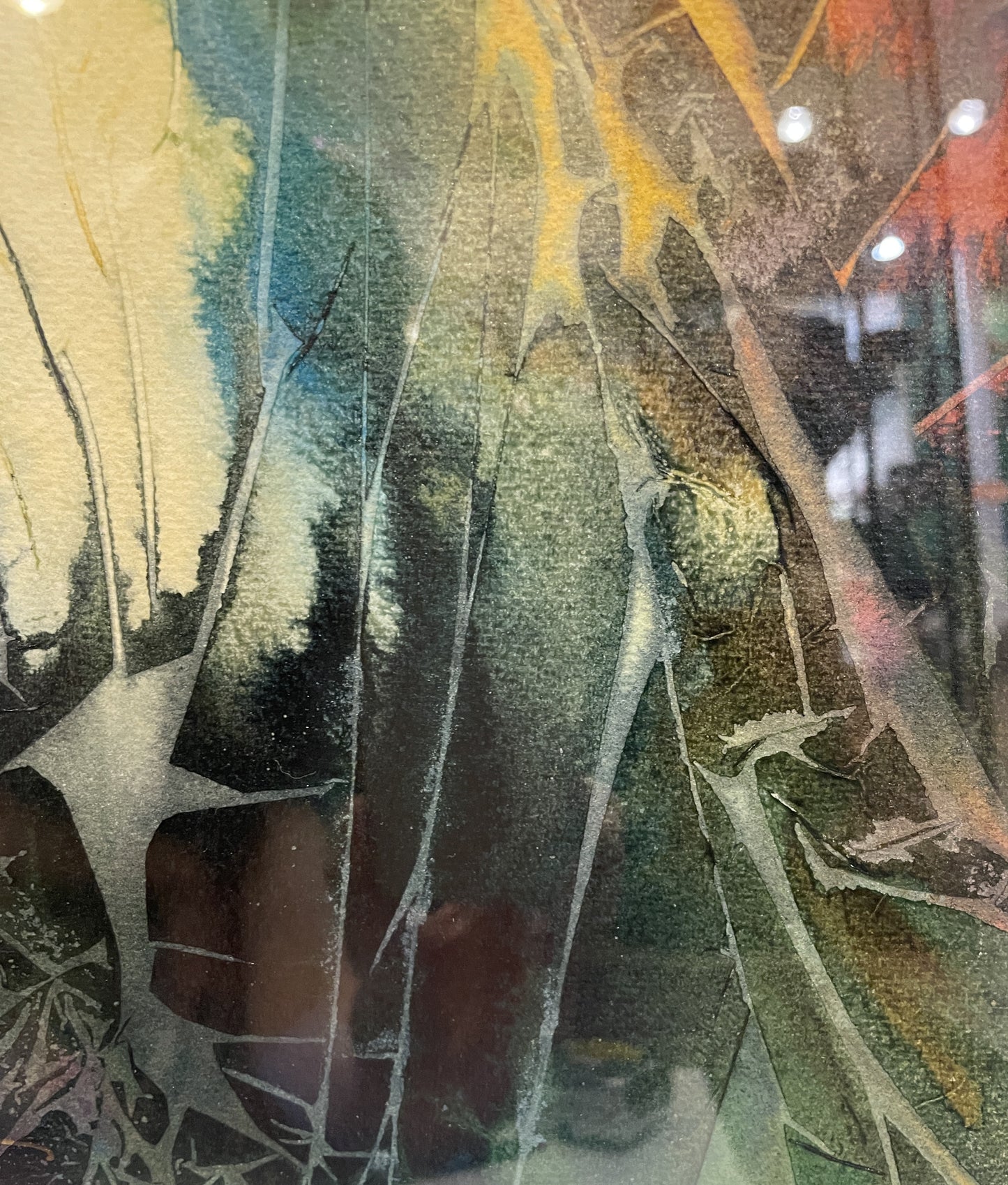 Mary Sullivan (1937-2024) Ink "Forest Primeval" (0N9005)