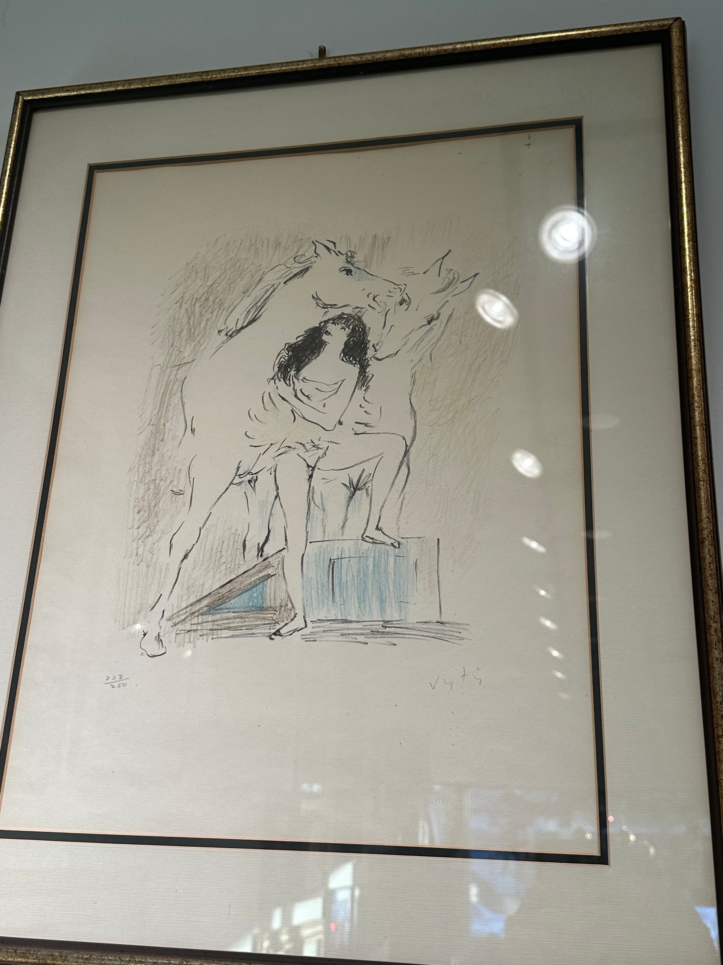Marcel Vertes Circus Girl Lithograph (25893)