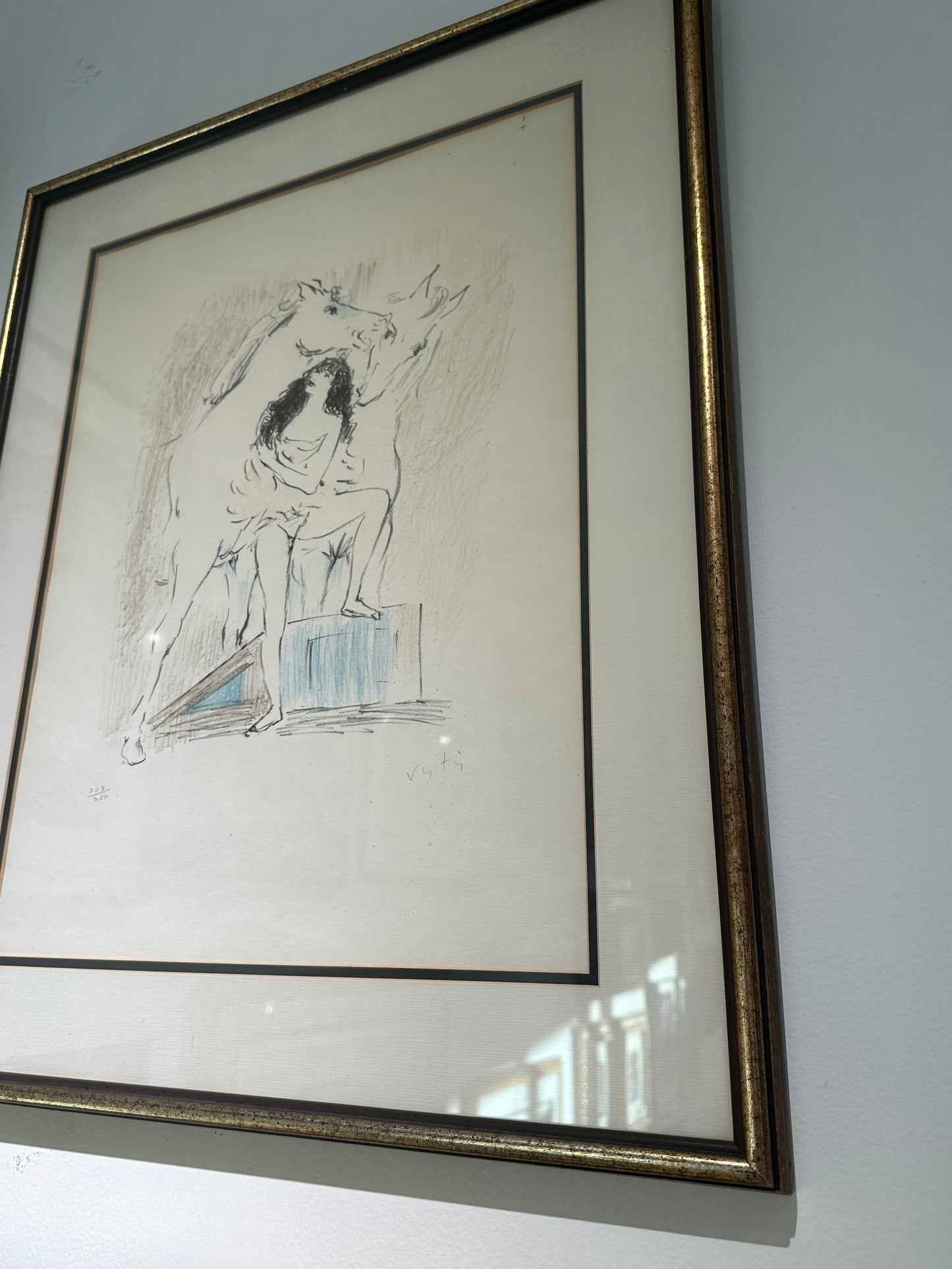 Marcel Vertes Circus Girl Lithograph (25893)