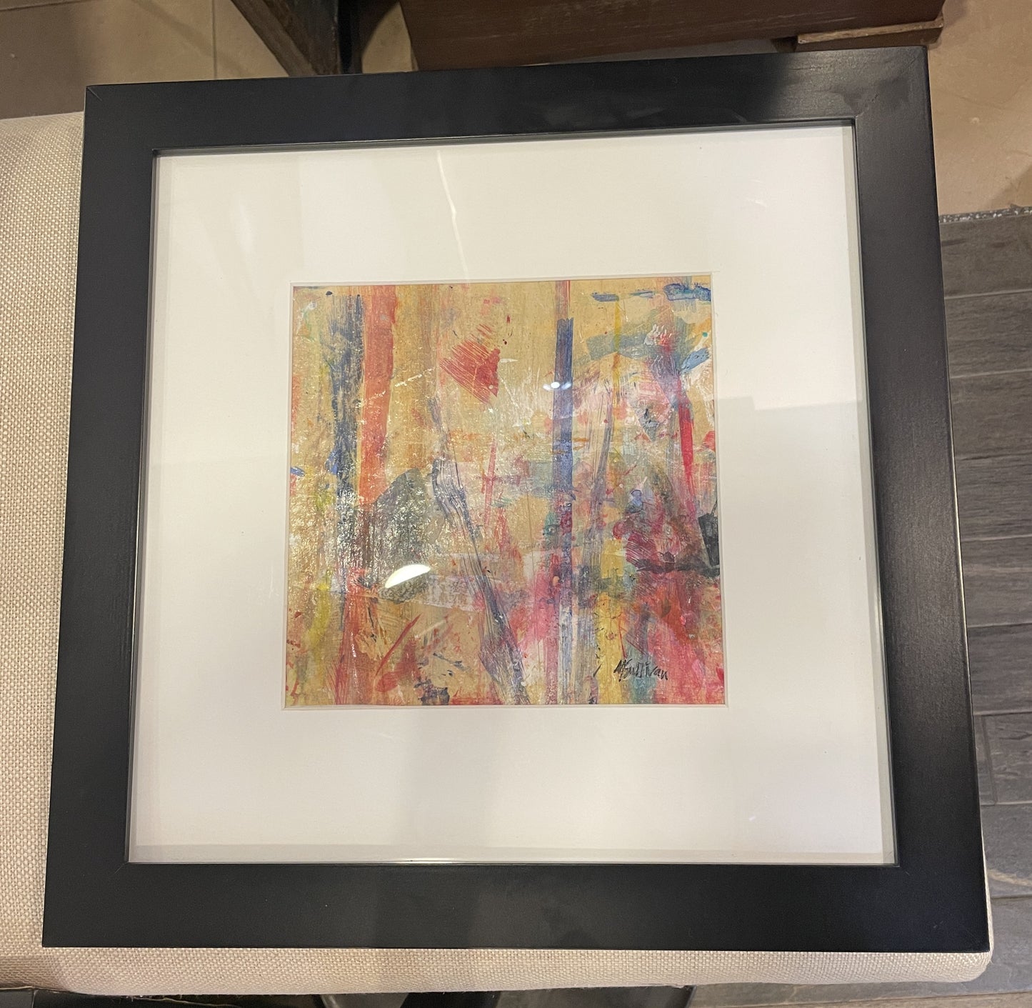 Mary Sullivan (1937-2024) "Glimpses Only" Acrylic (0N9004)