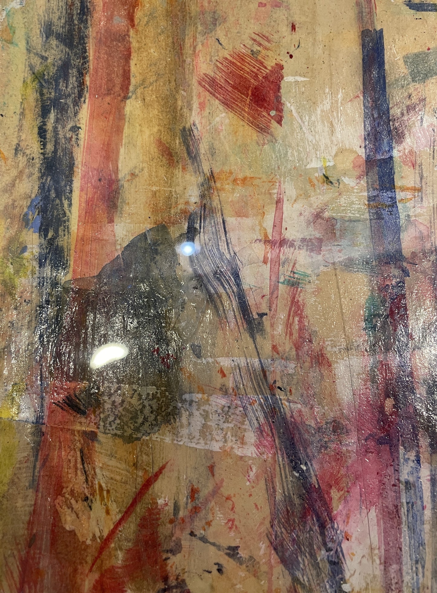 Mary Sullivan (1937-2024) "Glimpses Only" Acrylic (0N9004)
