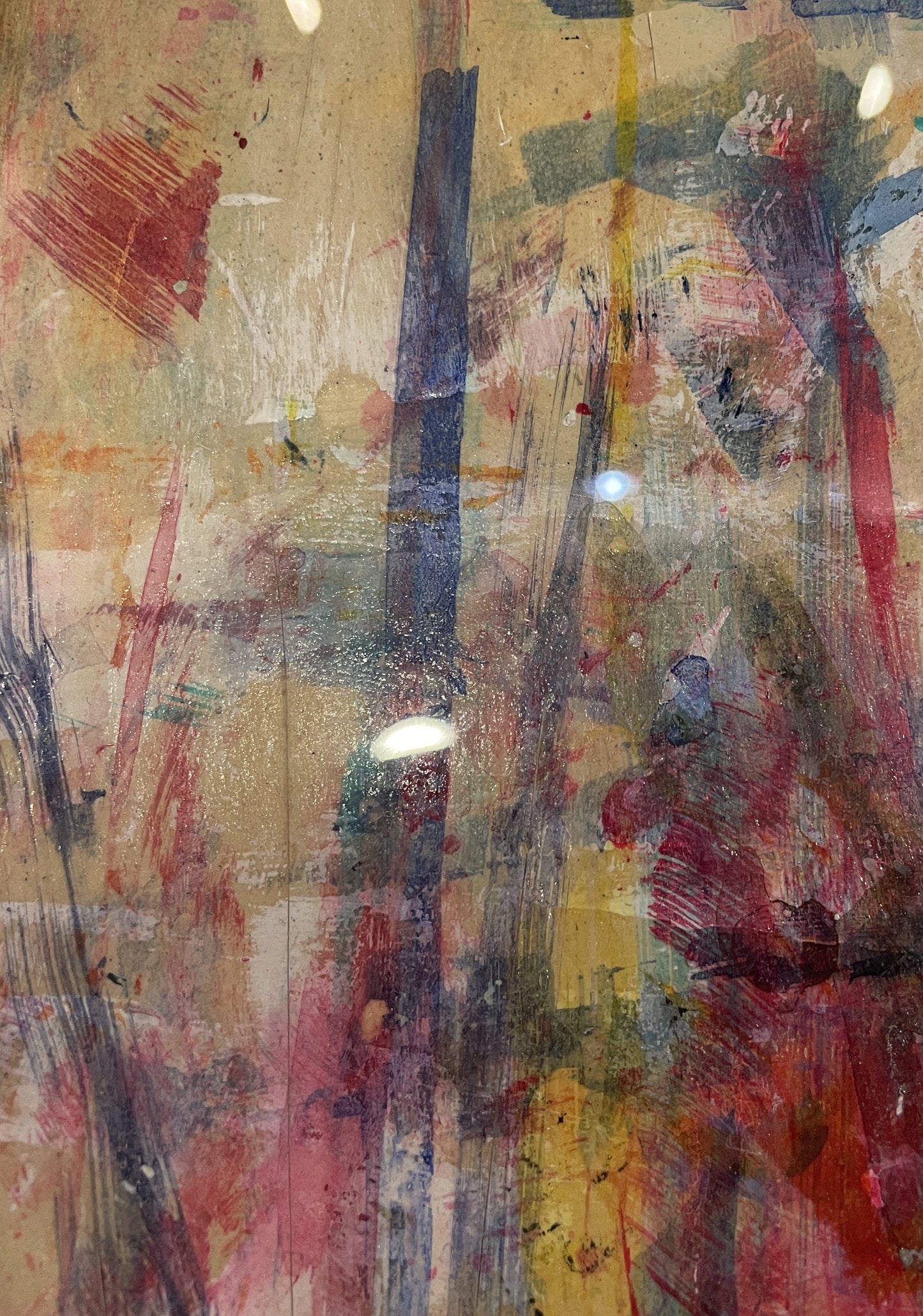 Mary Sullivan (1937-2024) "Glimpses Only" Acrylic (0N9004)
