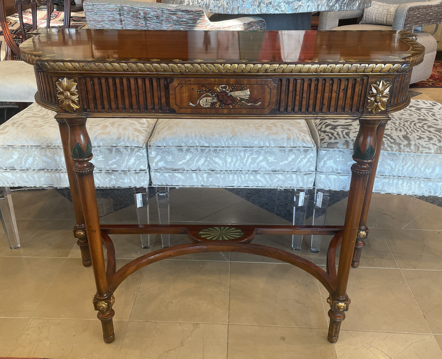 Maitland Smith Adams Style Console Table (0JQ002)