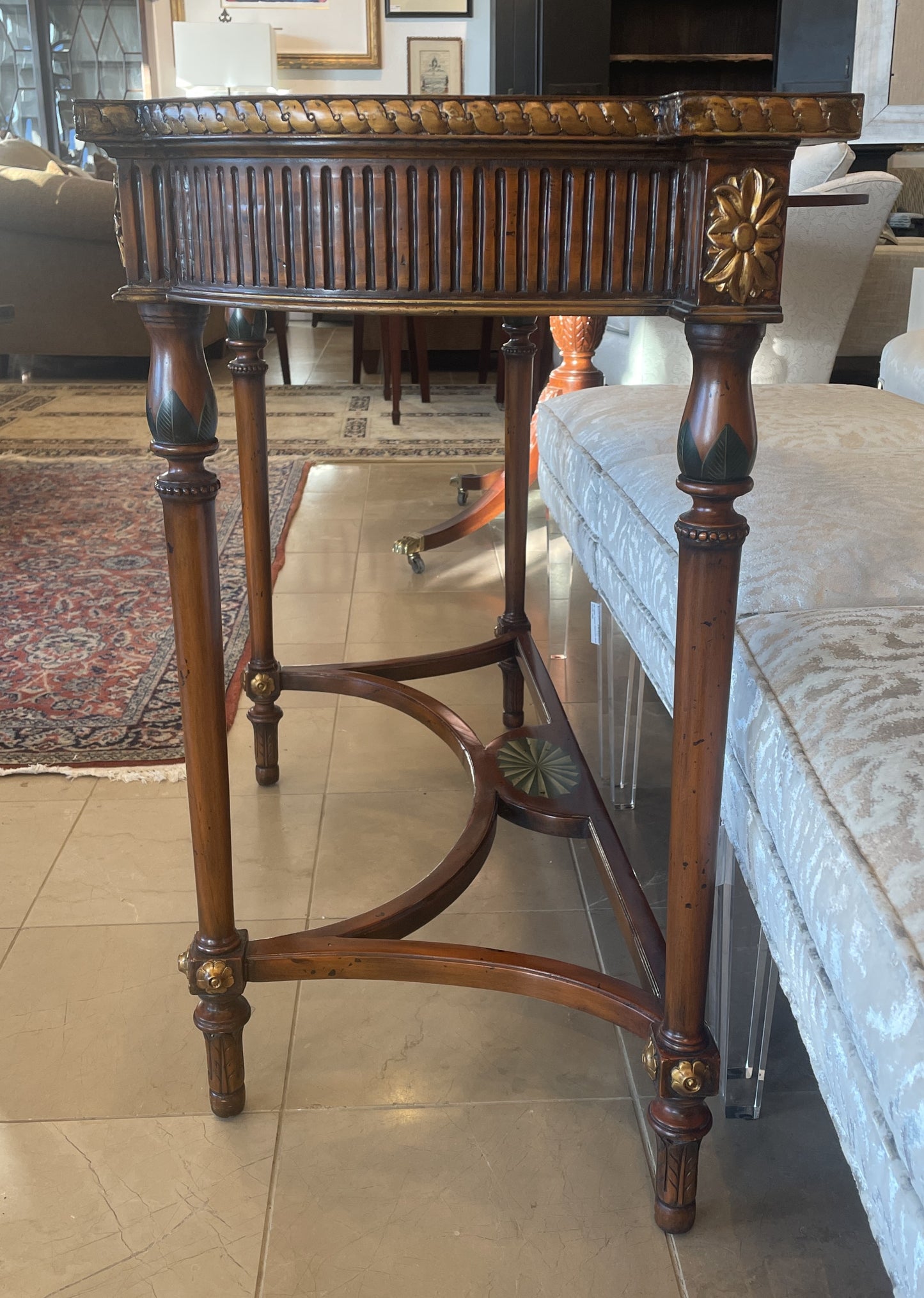 Maitland Smith Adams Style Console Table (0JQ002)
