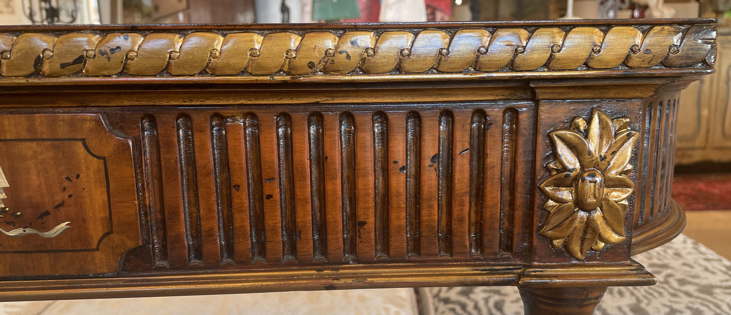 Maitland Smith Adams Style Console Table (0JQ002)