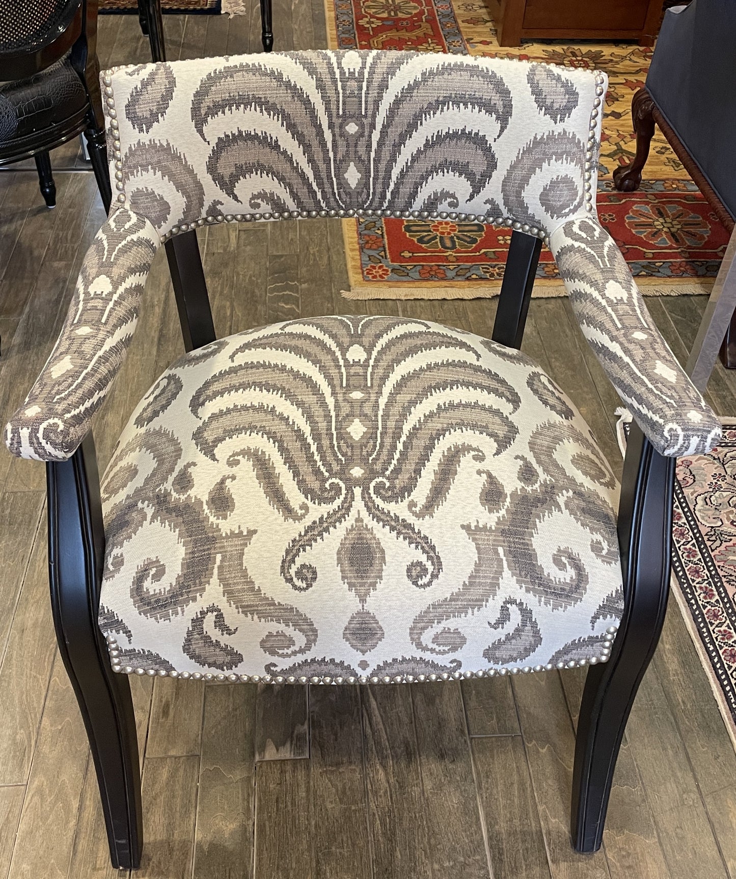 Custom Upholstered Arm Chair (2 available) (0F6001)