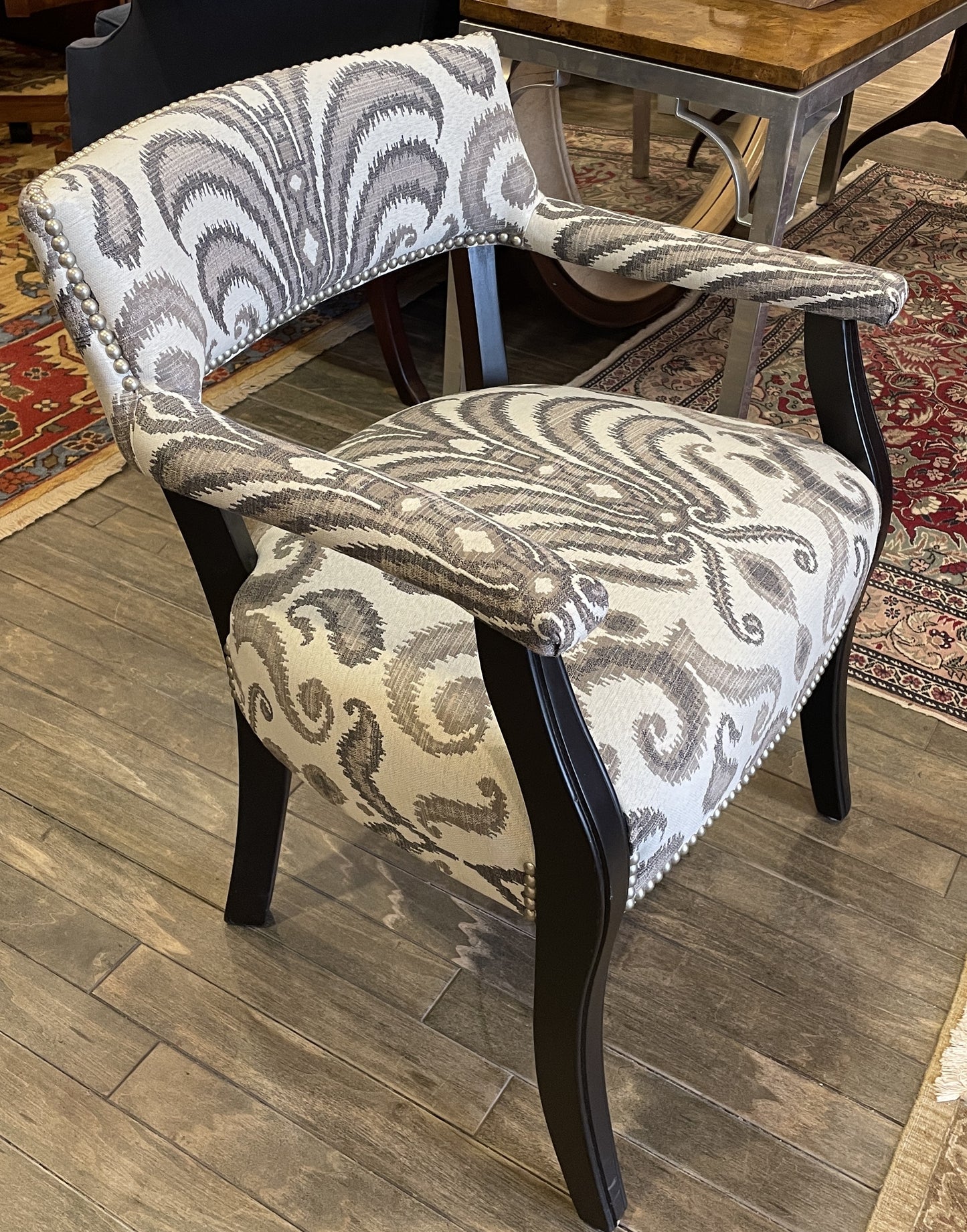 Custom Upholstered Arm Chair (2 available) (0F6001)