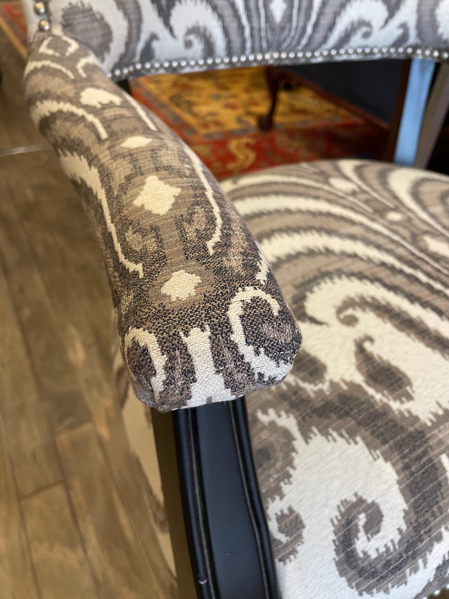 Custom Upholstered Arm Chair (2 available) (0F6001)
