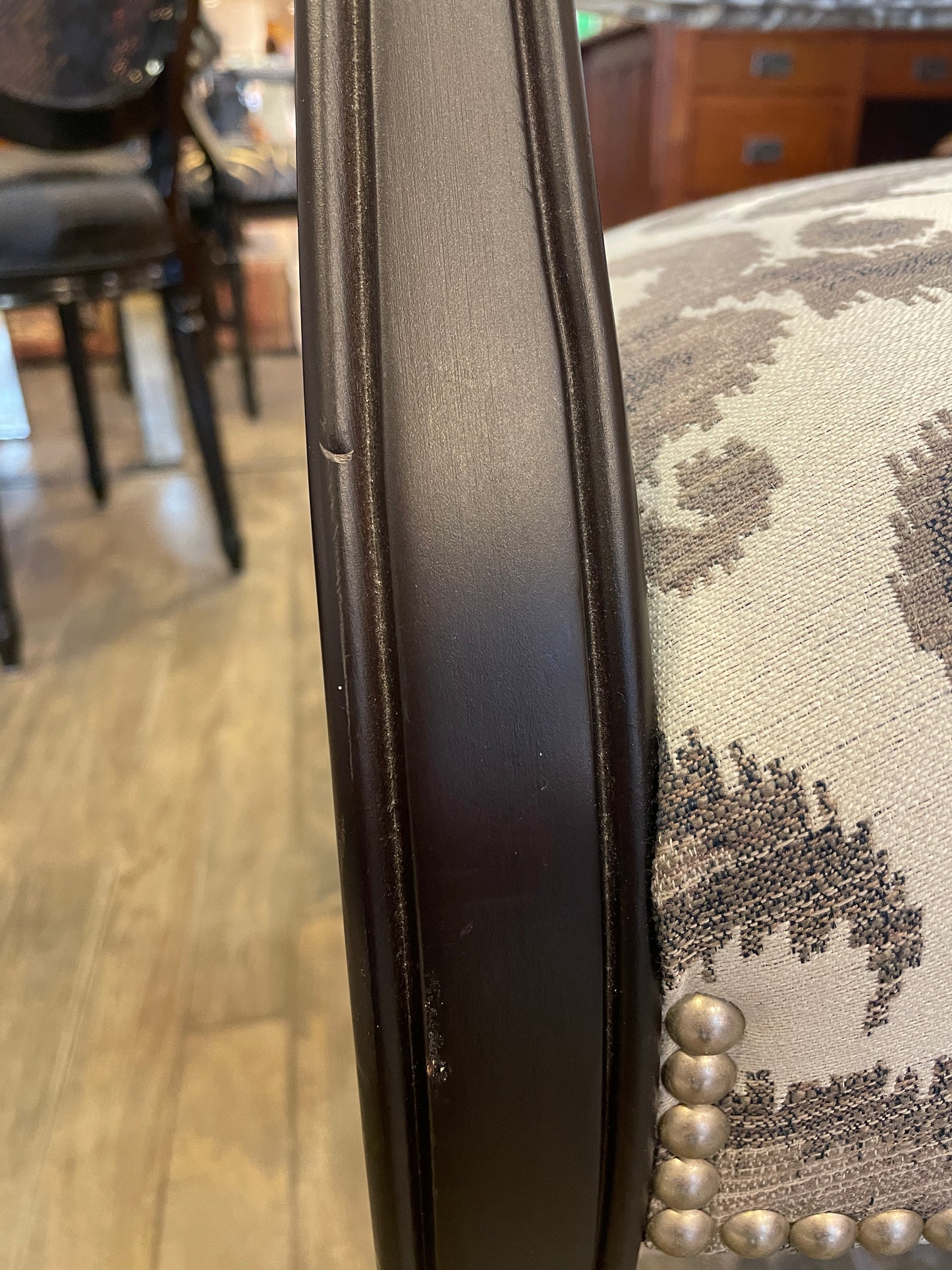 Custom Upholstered Arm Chair (2 available) (0F6001)