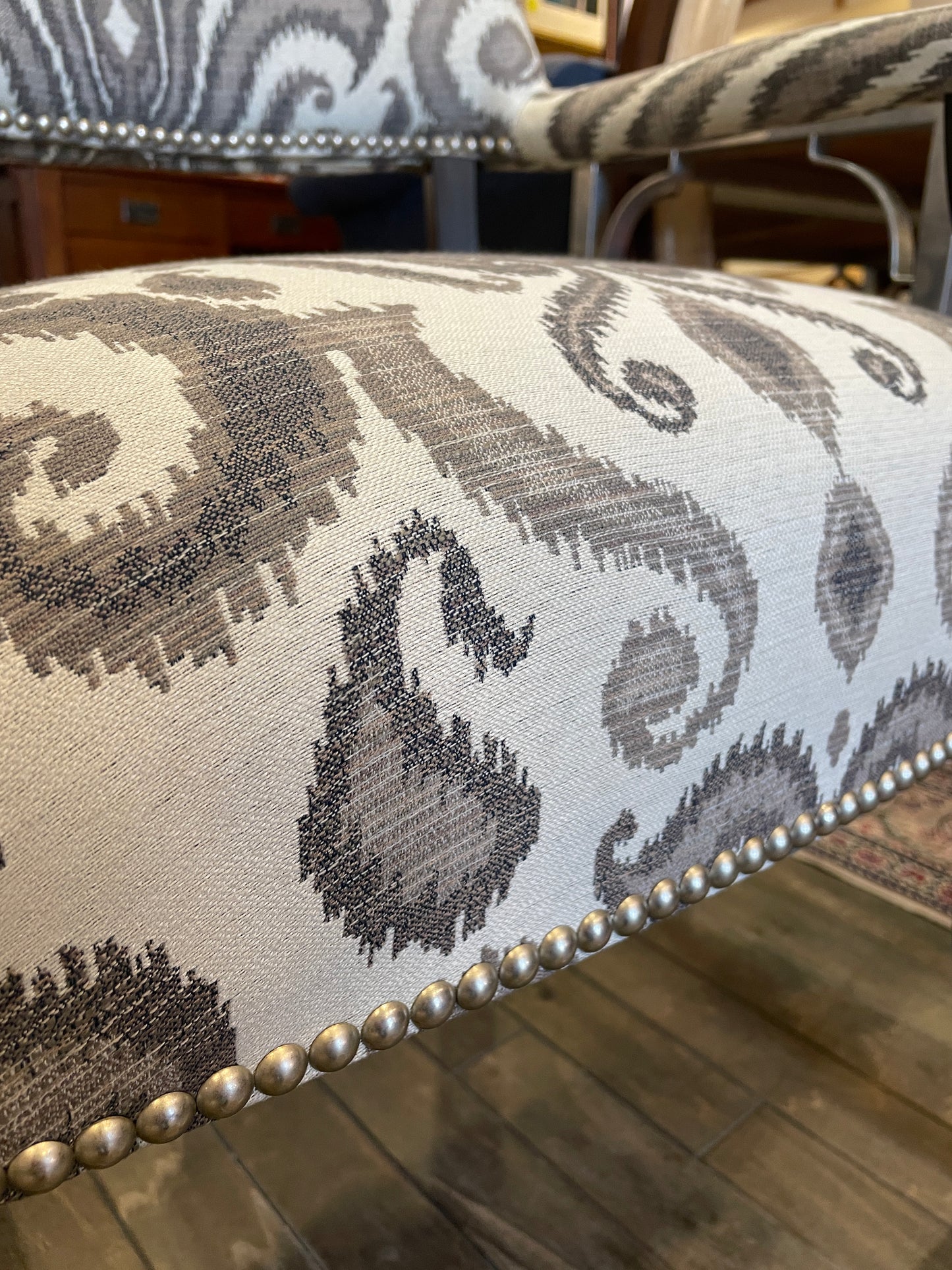 Custom Upholstered Arm Chair (2 available) (0F6001)