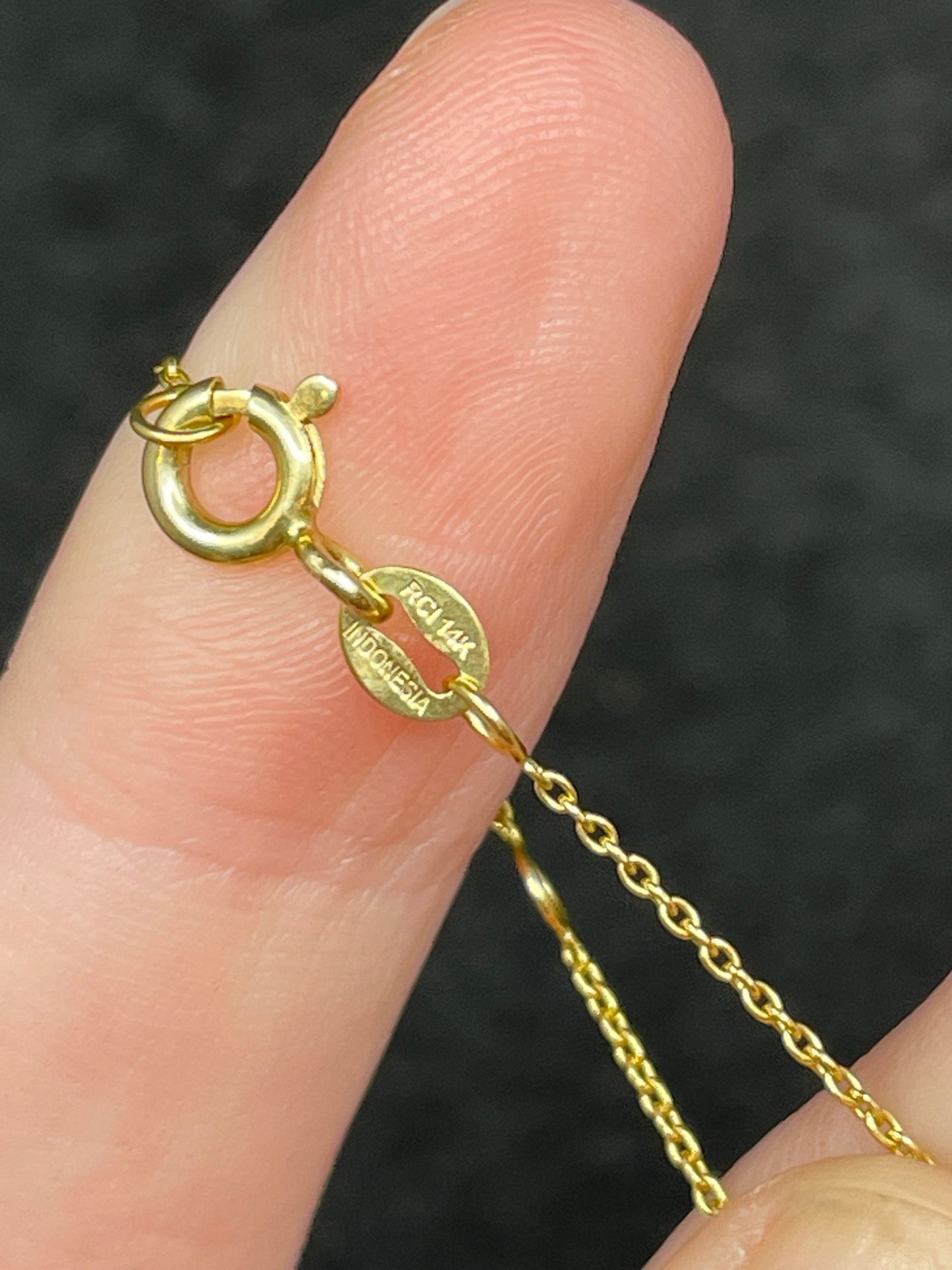 Kallati Baguette Bar Necklace (01401G)