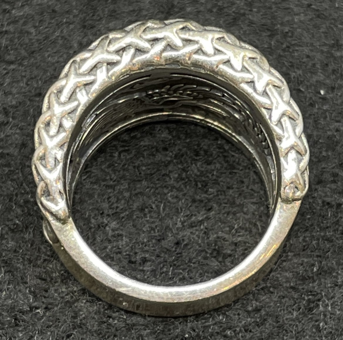Jai Sterling Ring with Cranes (014017)