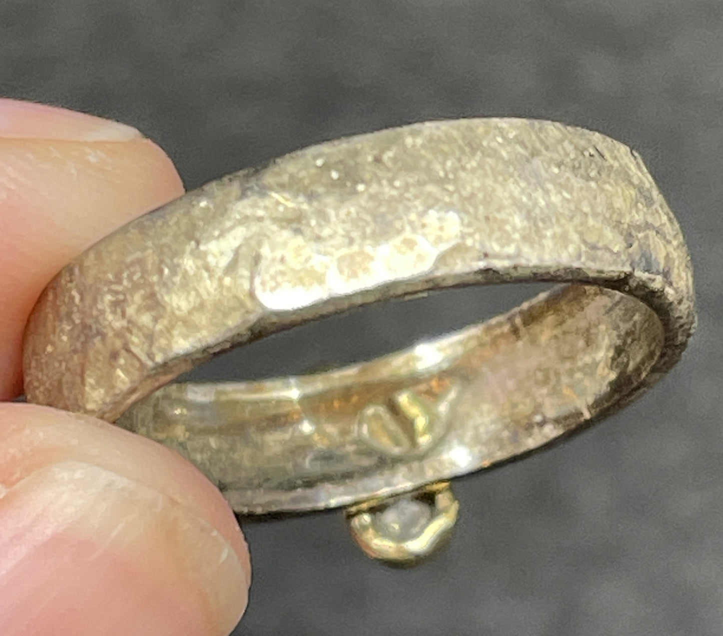 Sundance Three Stone Diamond and Sterling Ring (01400Z)