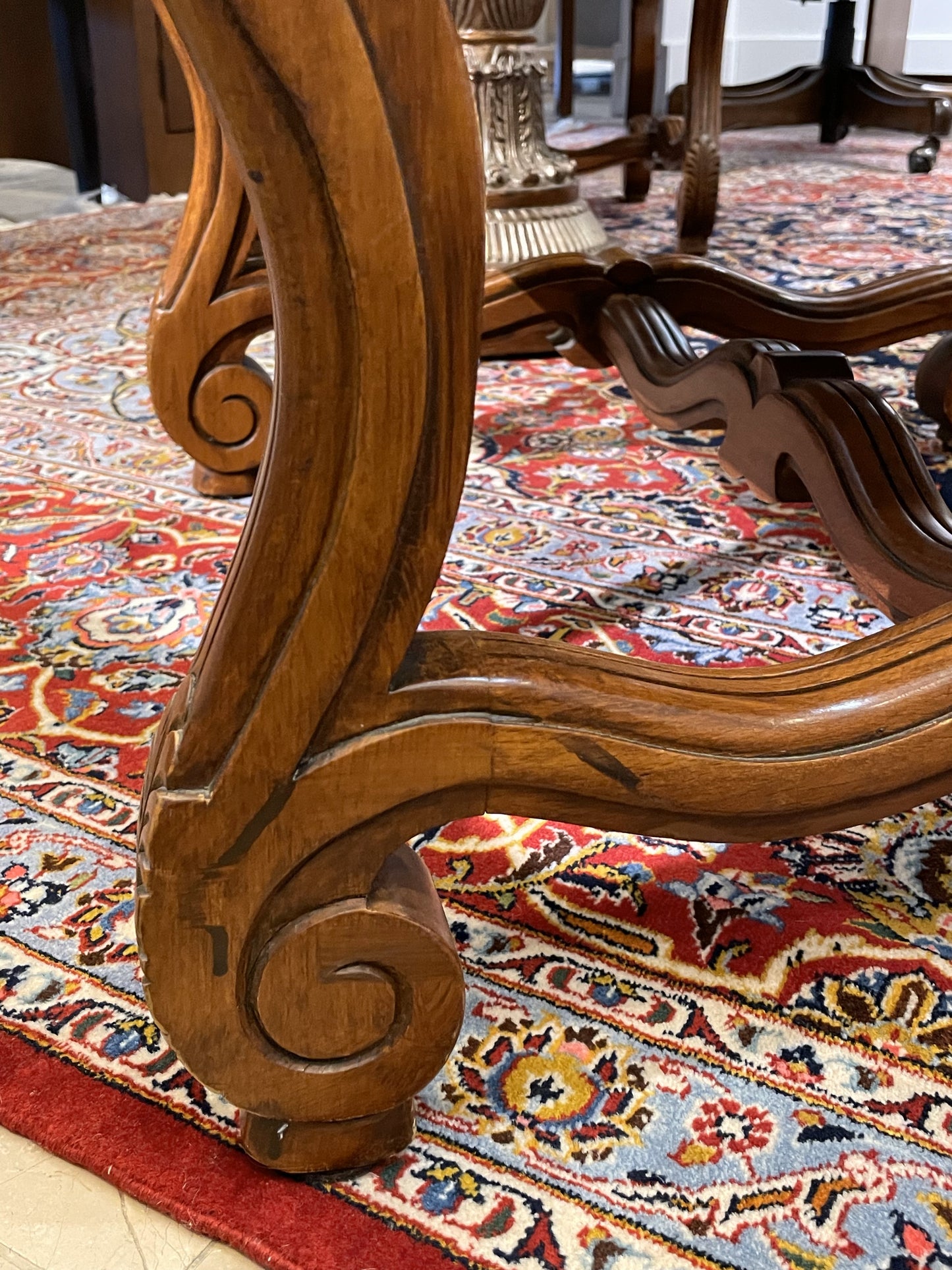 Louis XV Style Arm Chair (2 Available) (0AS007)
