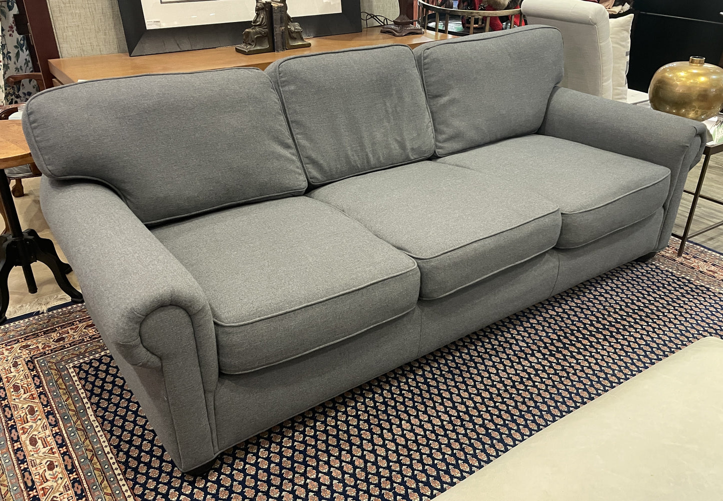 Restoration Hardware Sofa, Rolled Arm, 96" (0JR001)