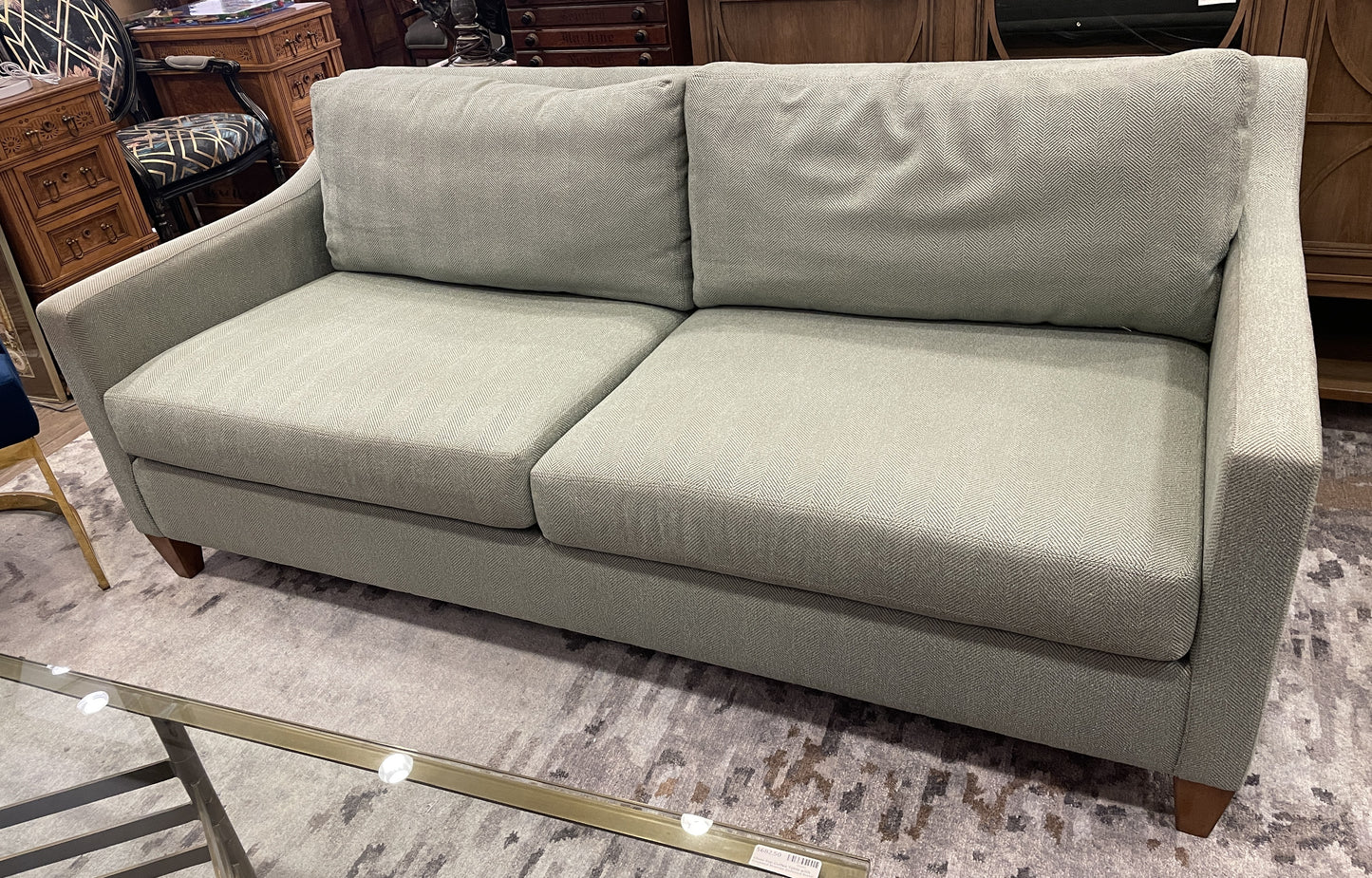 Ethan Allen Spencer Track Arm Sofa, AS IS (0JS001)