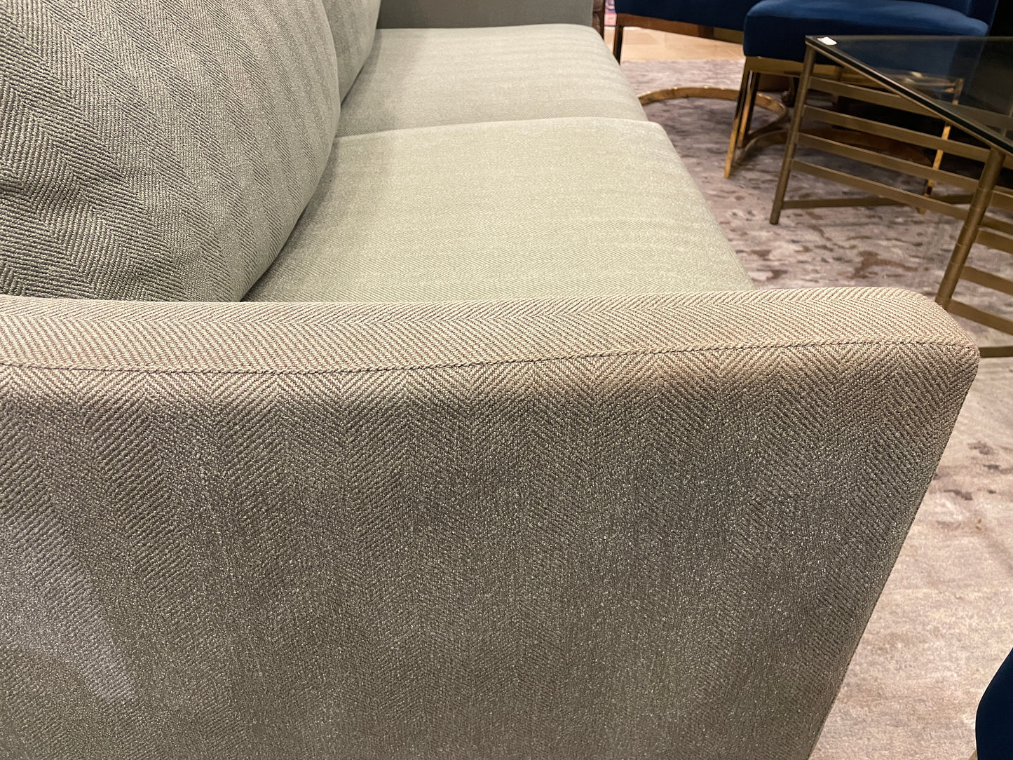 Ethan Allen Spencer Track Arm Sofa, AS IS (0JS001)