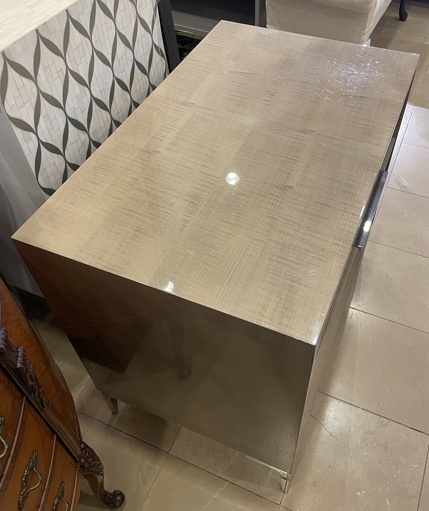 Restoration Hardware Benoit Open Nightstand (01D013)