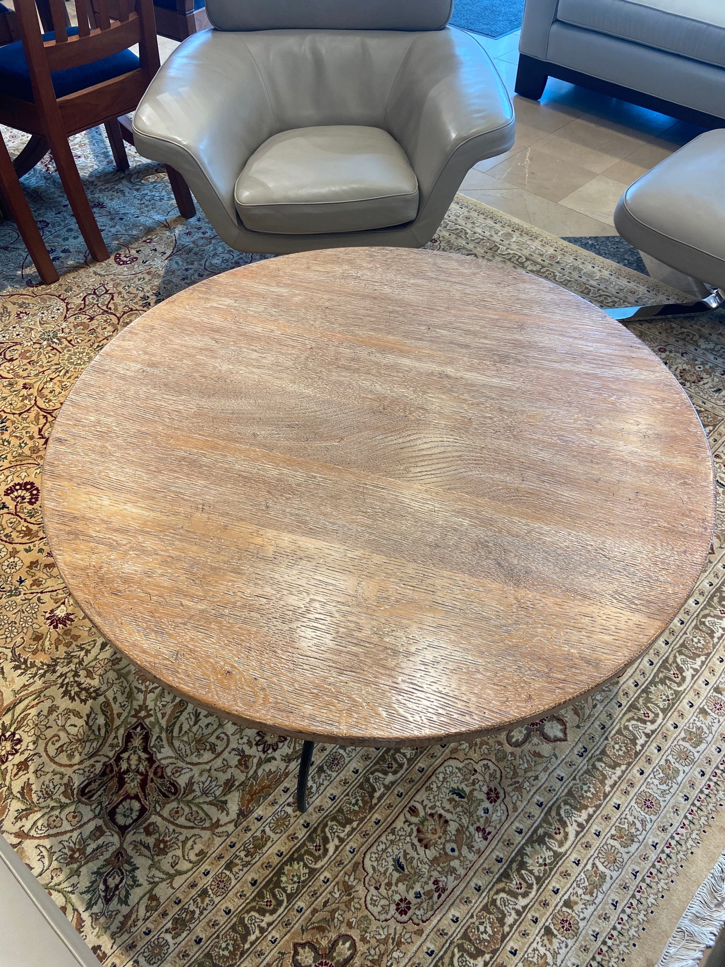 Wright Table Company Round Coffee Table