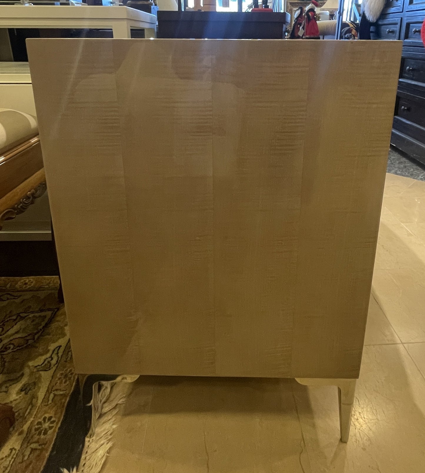 Restoration Hardware Benoit Closed Nightstand with 3 drawers (01D014)