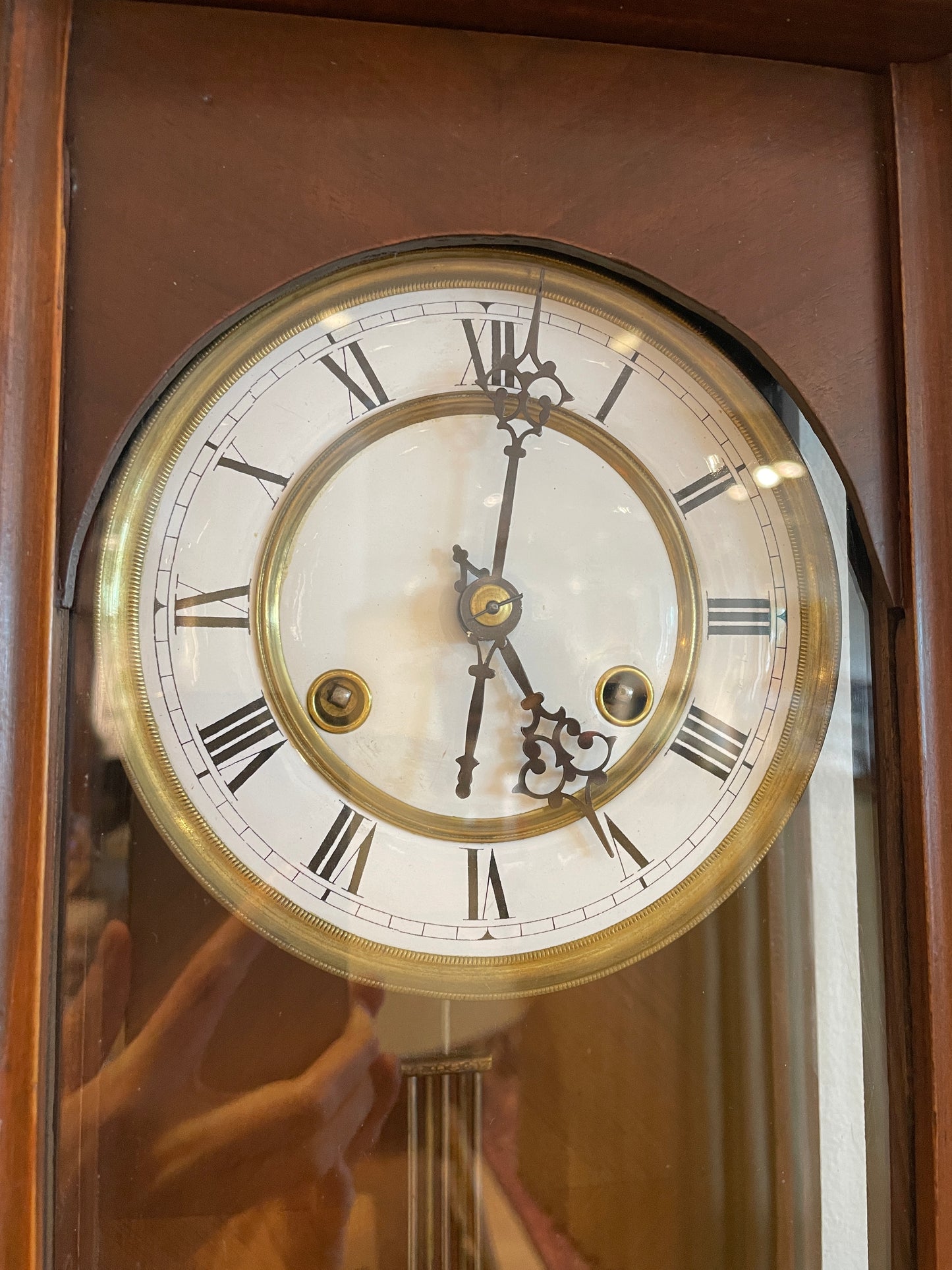 Vienna Regulator Wall Clock with key (0NA001)