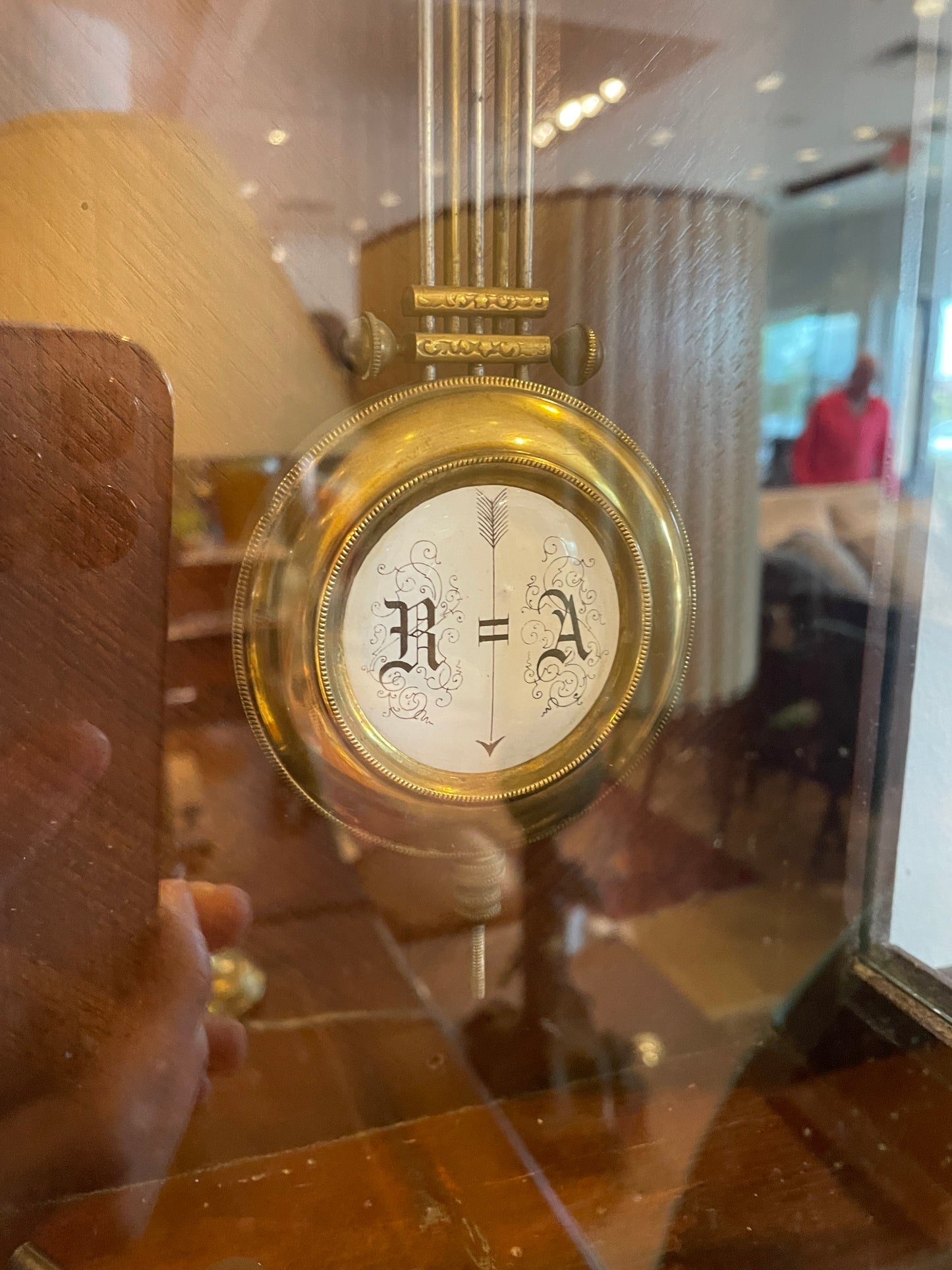 Vienna Regulator Wall Clock with key (0NA001)