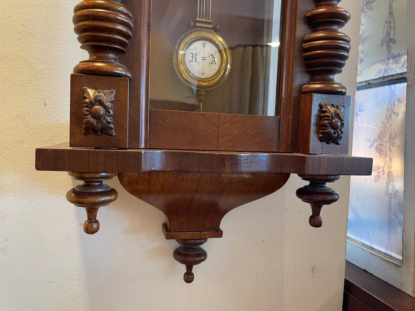 Vienna Regulator Wall Clock with key (0NA001)
